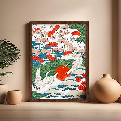 Miniatura 250 de Poster Master Póster vintage de flamenco americano, estampado retro de flamenco rosa, arte de pájaro, regalo para él, ella, amante de los animales,