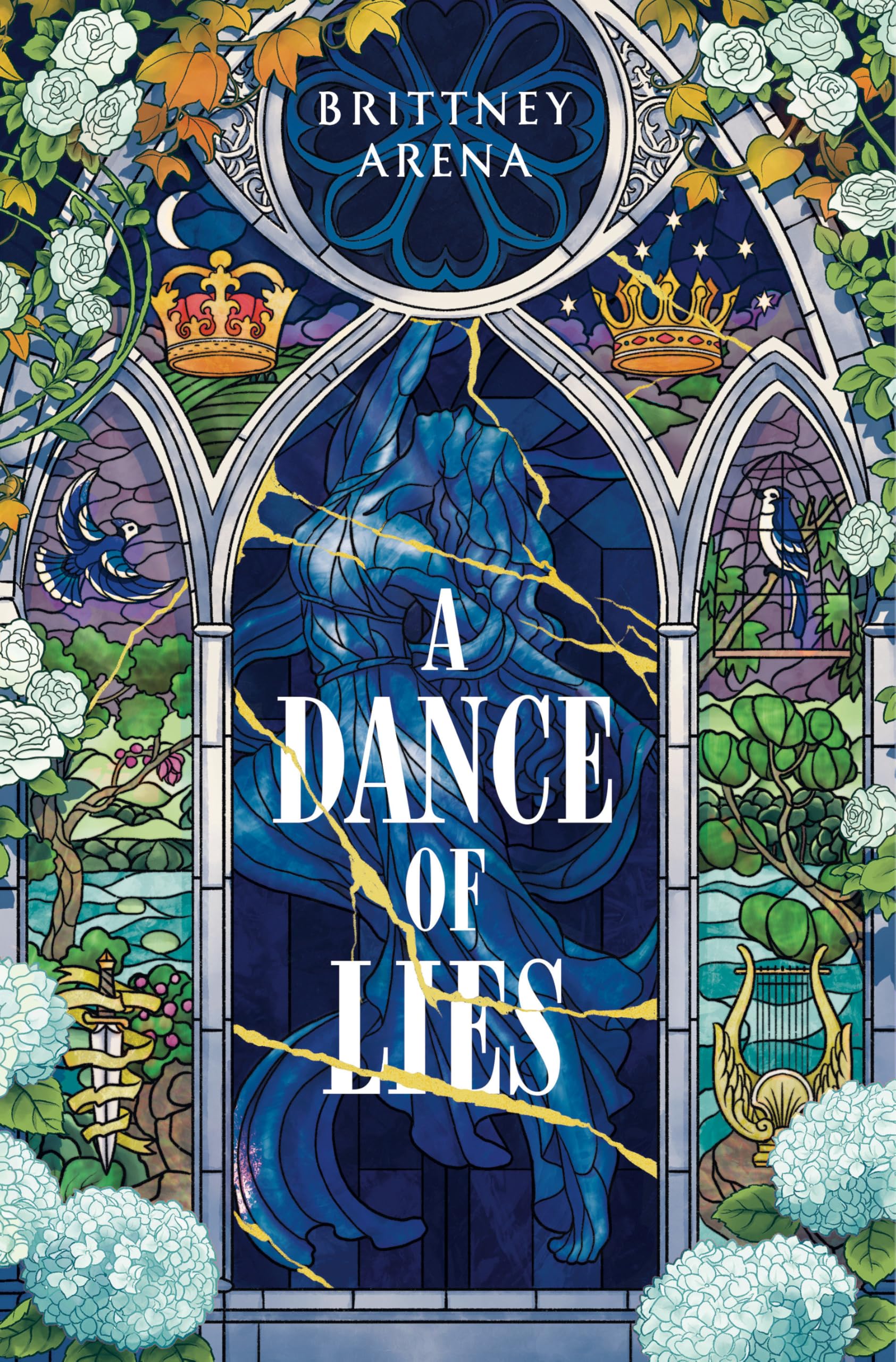 Cover of A Dance of Lies (The Edge of Glass)