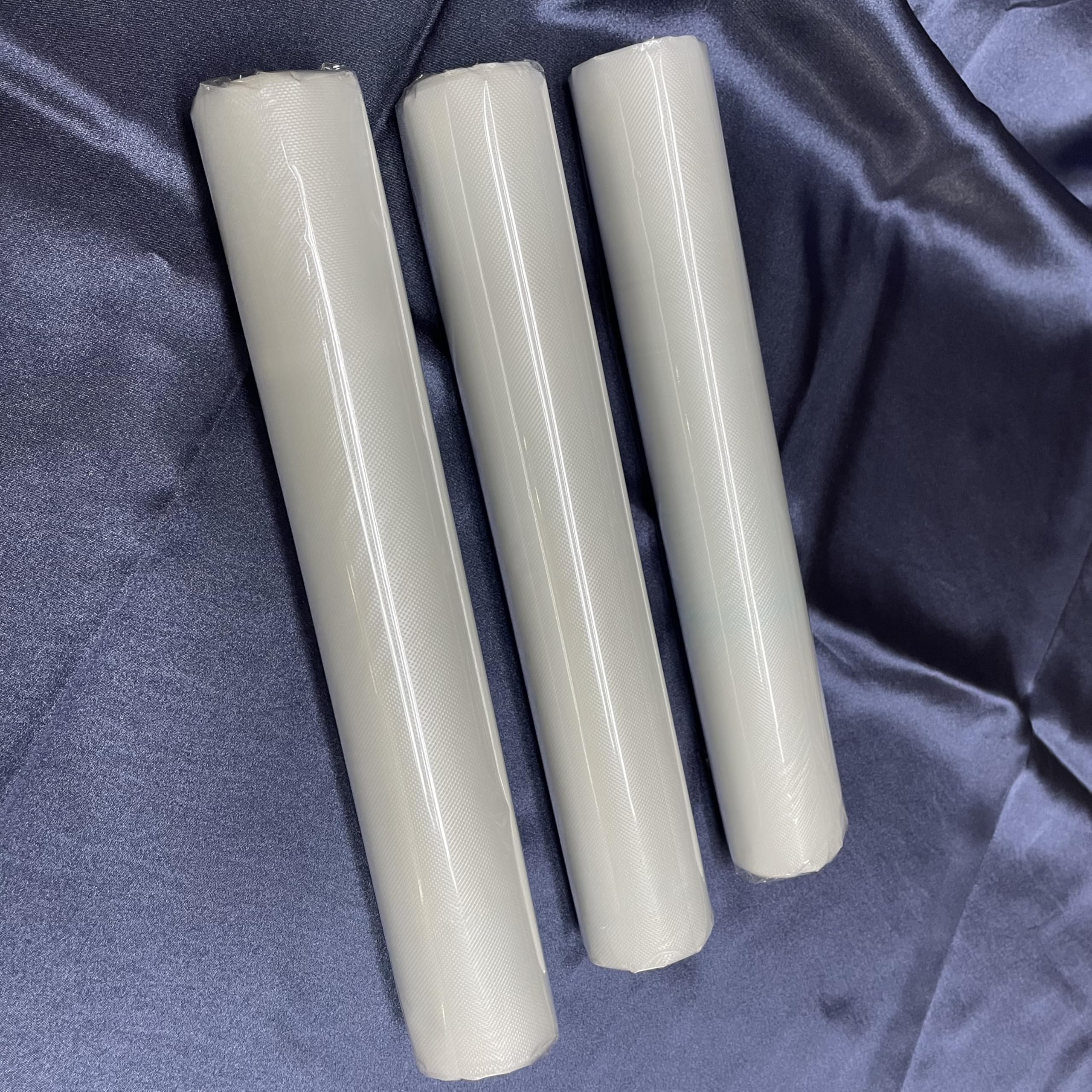 Papel Para Bordar Soluble 10 yardas, 1-3 rollos, lavables, 35 um, transparente, soluble en agua fría, película de acabado for bordados(3 Rolls)
