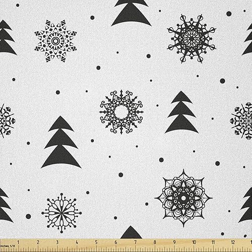 Vista 317 de Ambesonne - Tela de punto elástica