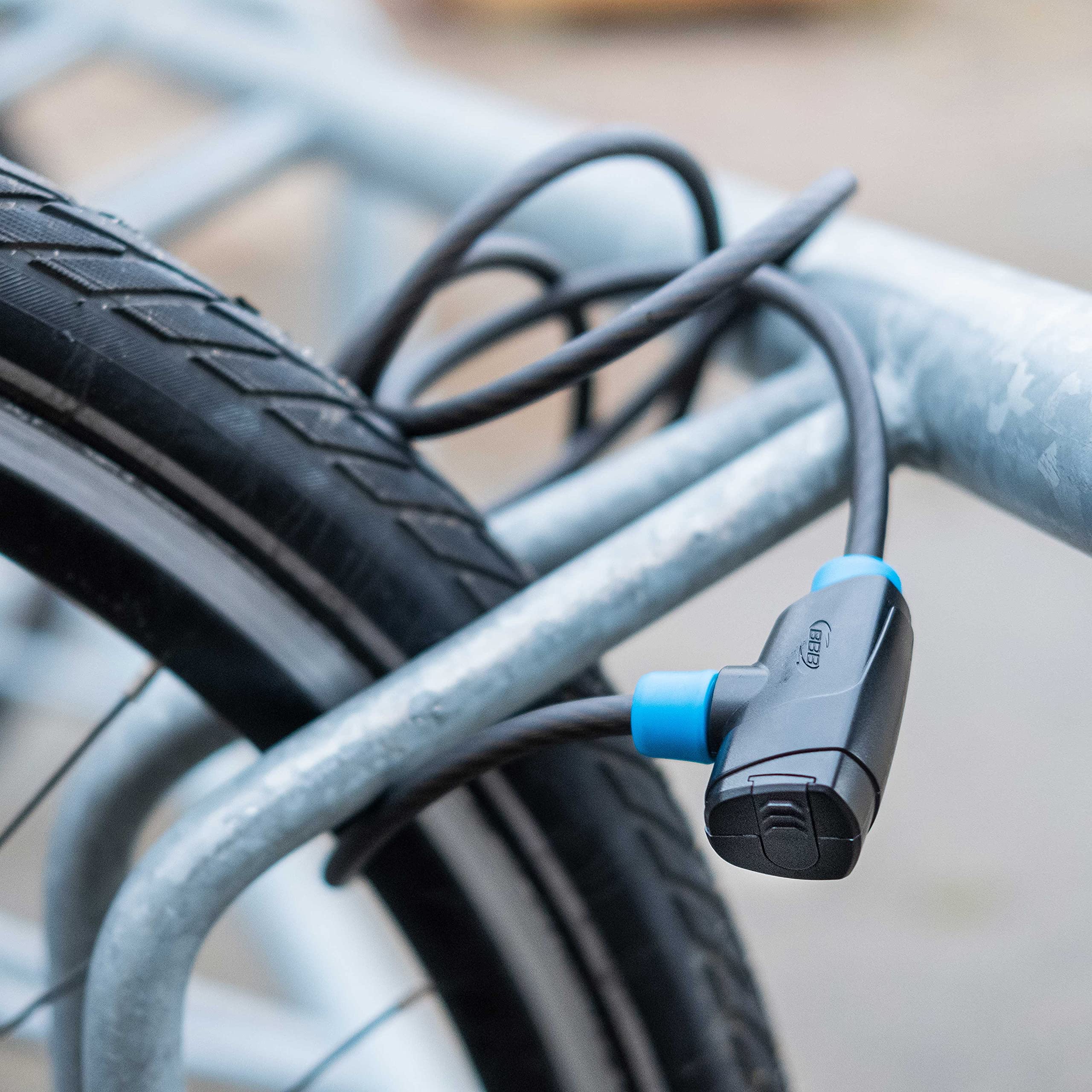 BBB Zapięcie rowerowe PowerSafe, czarne