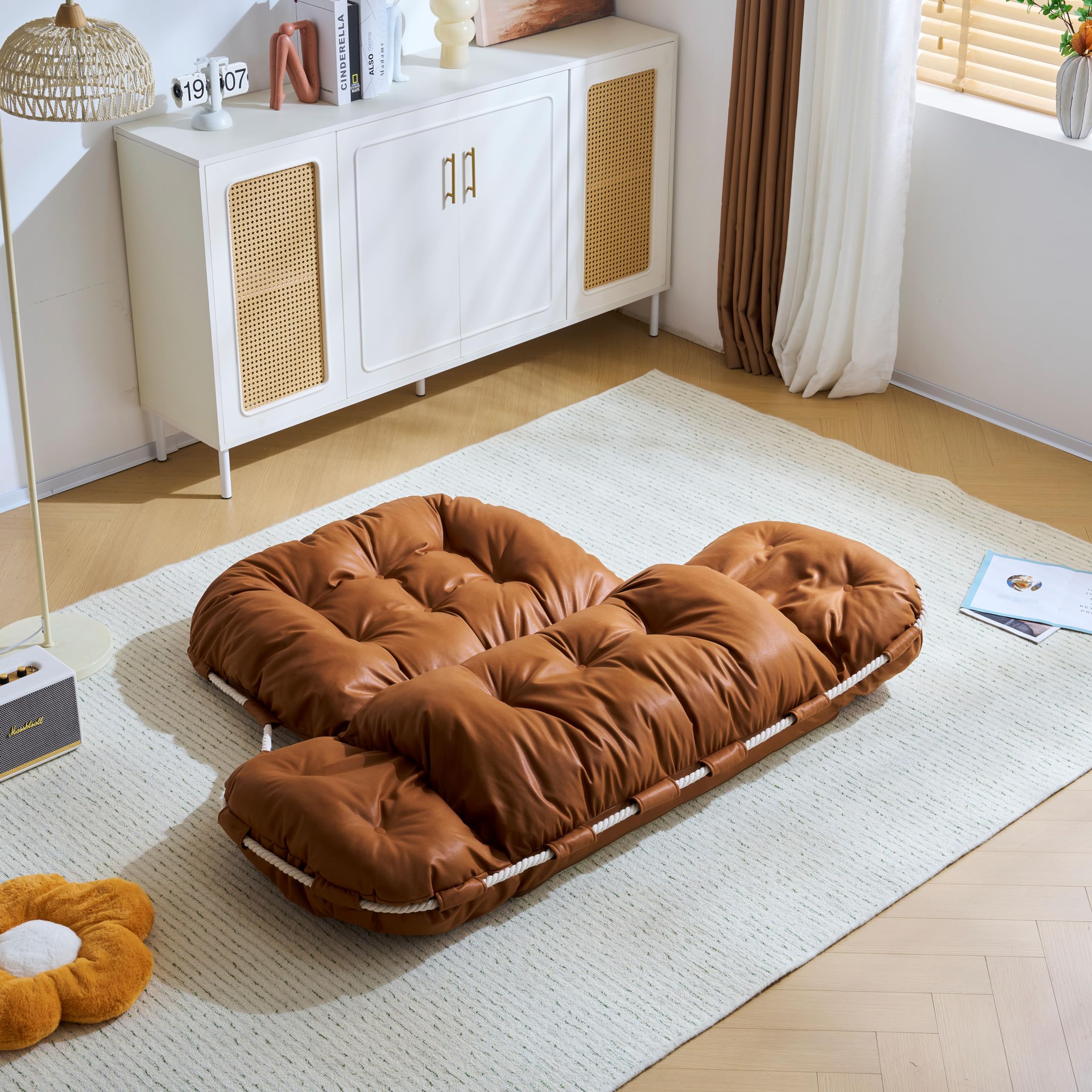 Amazon｜一人用ソファ ローソファー 一人掛け 横幅155cm座椅子