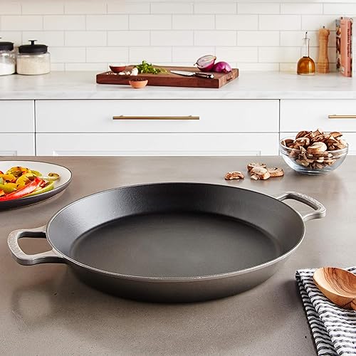 Miniatura 7 de Le Creuset Paella de hierro fundido esmaltado, 3.25 cuartos de galón., Cerise