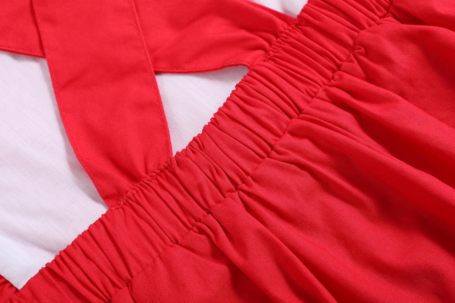 Lil cactus Baby & Girls Light Pink Ruffle Jumper Dress - Image 2