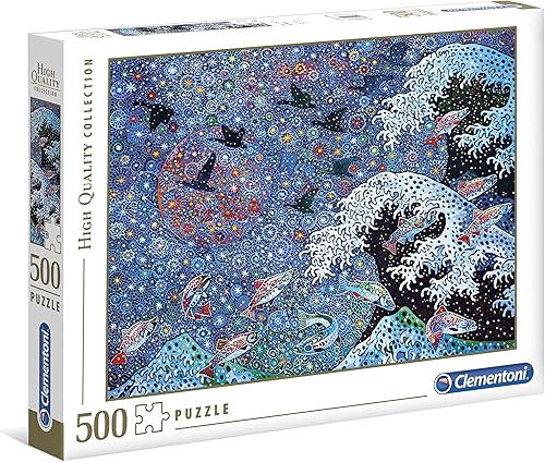 Clementoni - 35074 - Puzzle de colección - Bailando con las estrellas - 500 piezas - Made in Italy - Puzzles para adultos