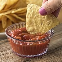 Vista 5 de Carlisle FoodService Products Ramequín de plástico estriado, 4.5 onzas, transparente