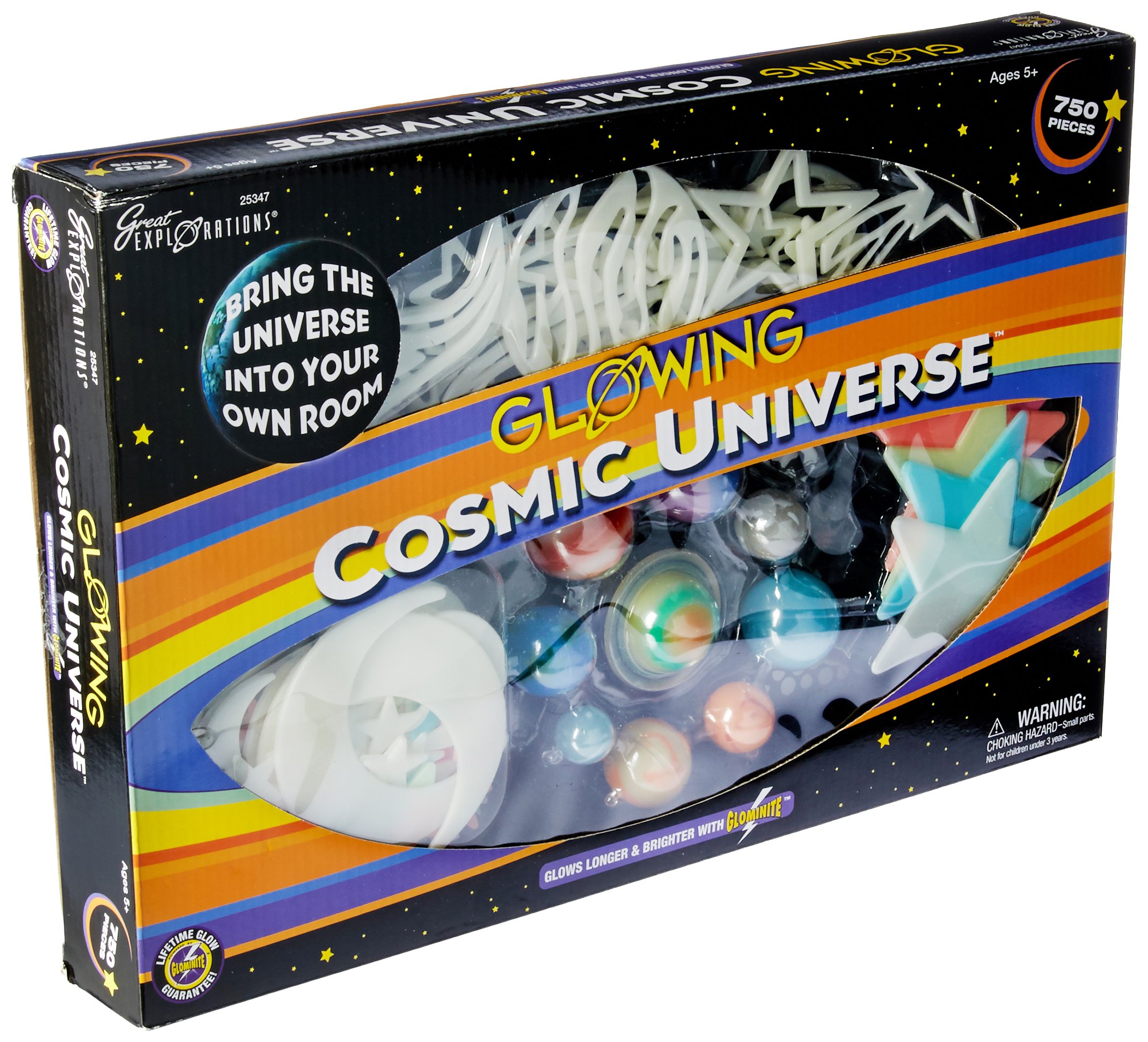 Amazon.com: Great Explorations Cosmic Universe Glowing Stars