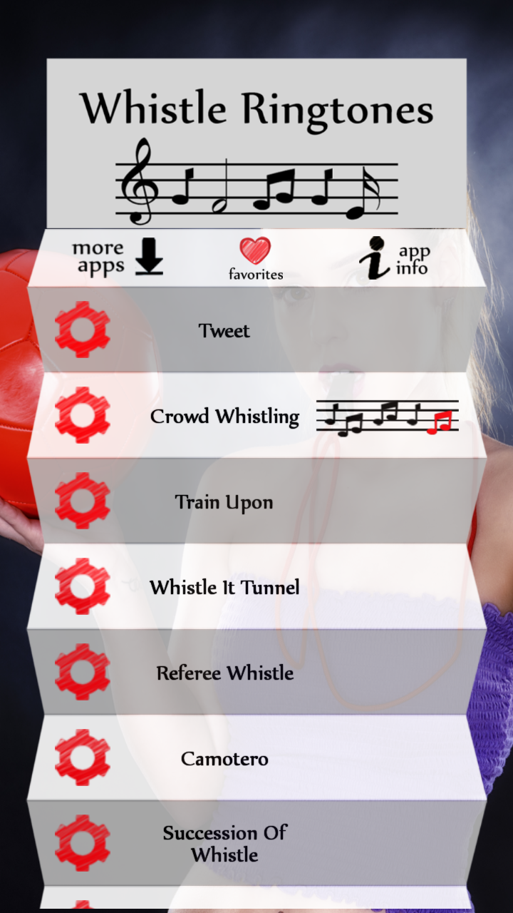 Whistle Ringtones App on Amazon Appstore