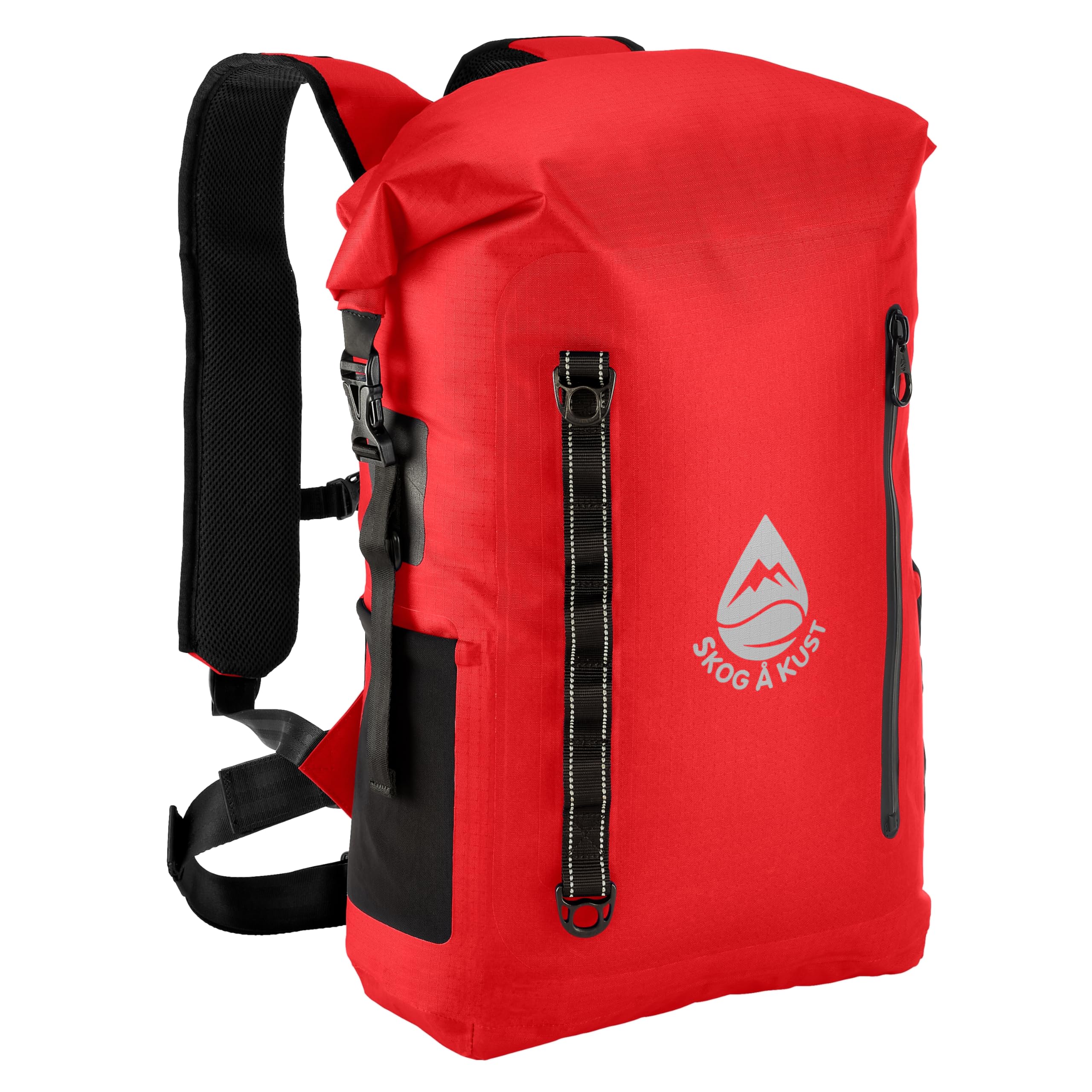 Skog Å Kust BackSåk Pro Waterproof Floating Backpacks with Exterior Airtight Zippered Pocket