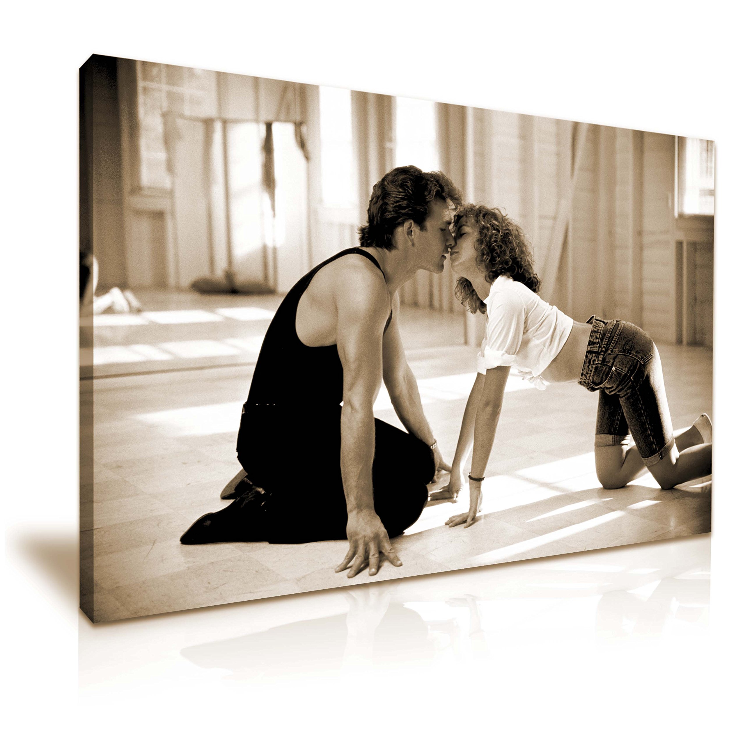 Dirty Dancing Stretched Canvas Wall Art Picture Print 76x50cm
