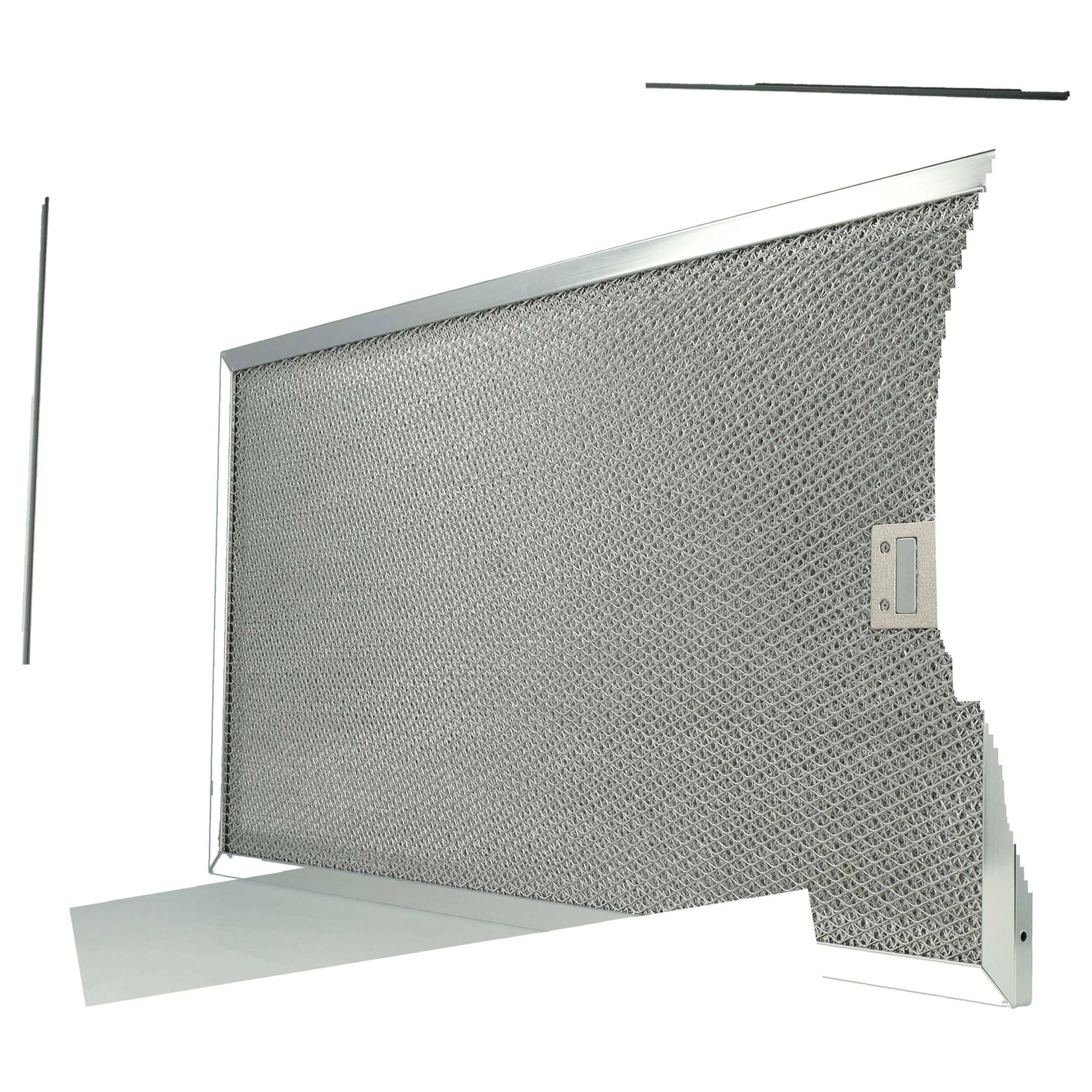 vhbw 2x filtro metálico de grasa compatible con Miele