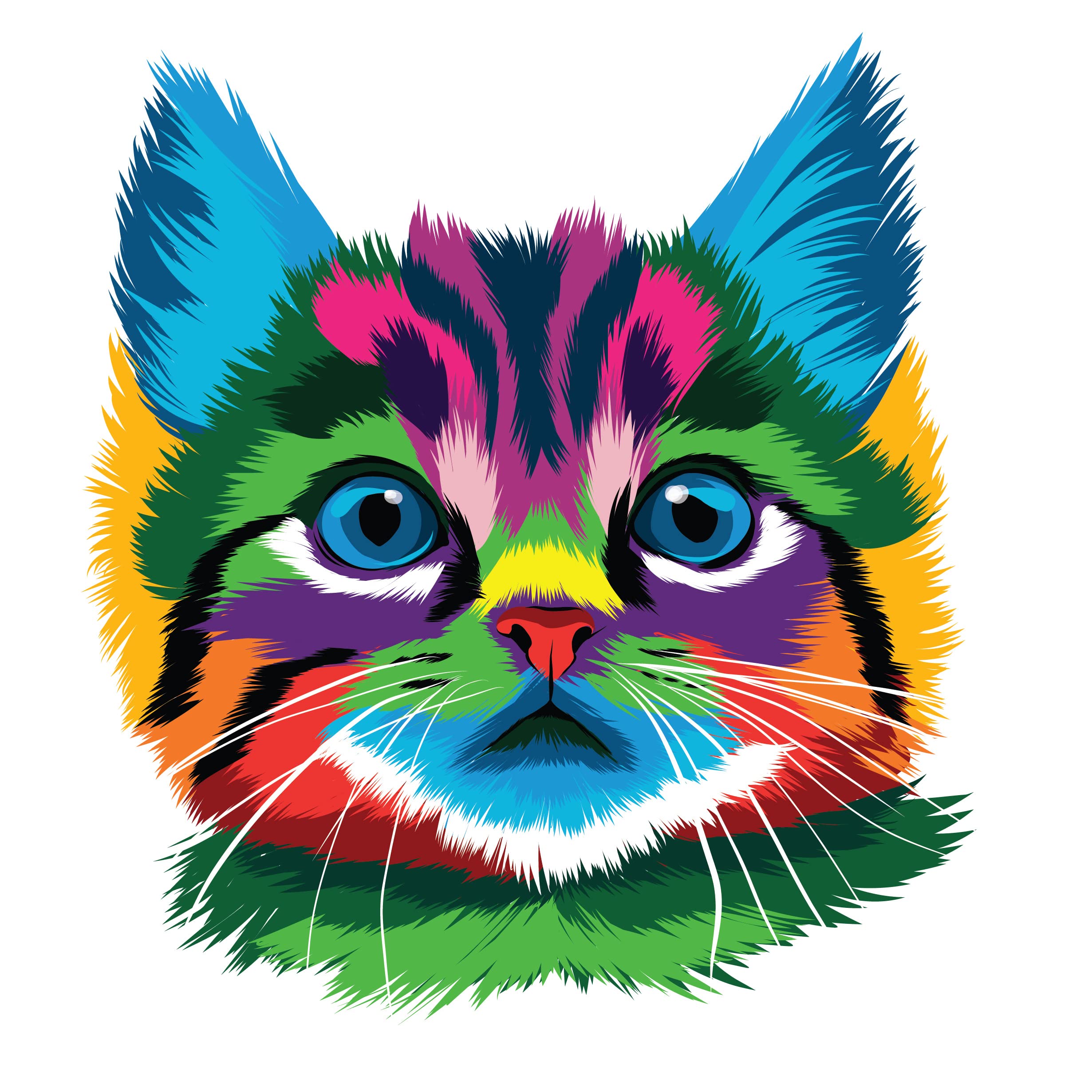 woopme Art Painting Cat Wall Stickers for Bedroom Kids Room Hall Room Living Room Home House Printed Wall Decoration Stickers L X H 48 X 50 Cm (B0B5NDT1T4) Amazon Price History, Amazon Price Tracker