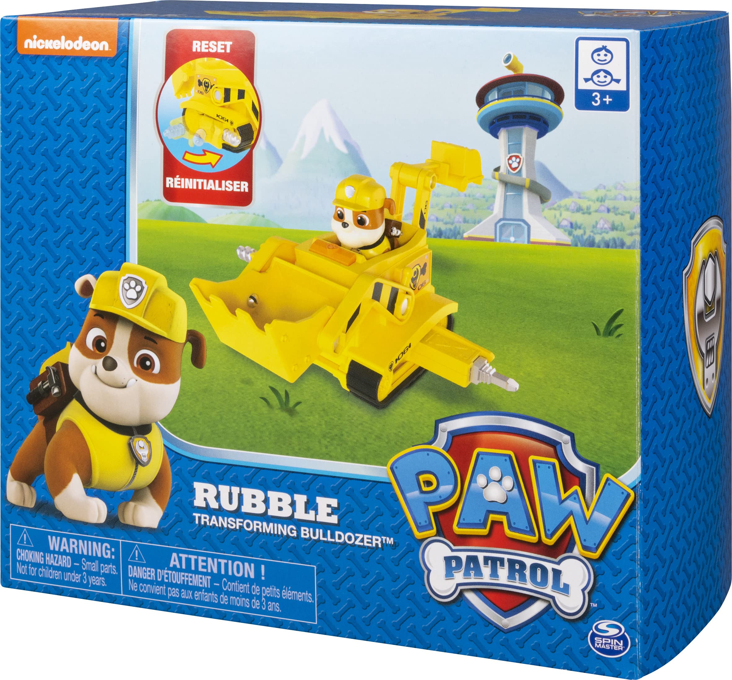 Paw Patrol Rubble's Transforming Bulldozer
