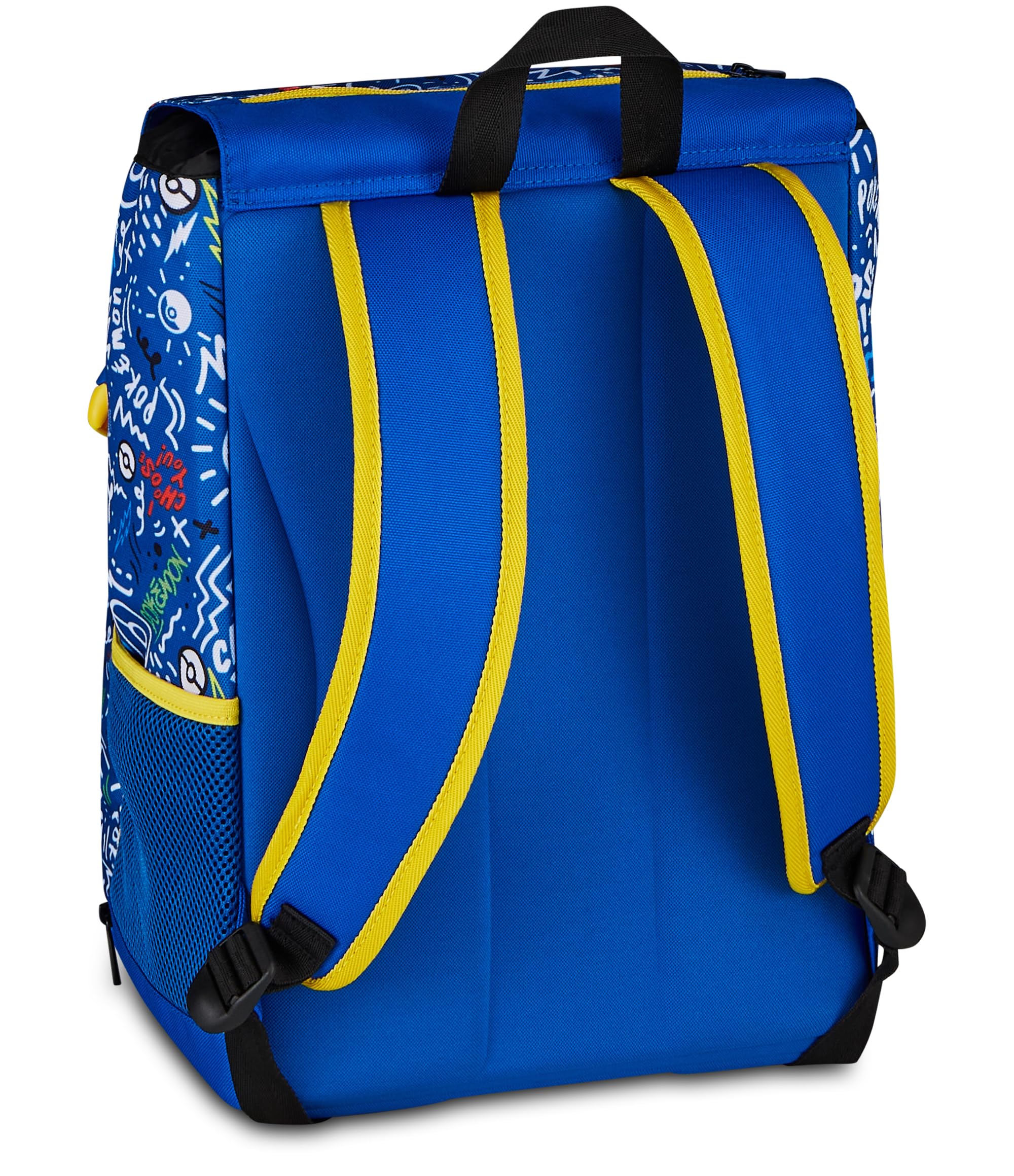 Seven Zaino Scuola Estensibile Big Pokemon, Blu, 24L, Espandibile tramite zip, Tasca frontale, Tasca laterale portaborraccia, Scuola elementare, Bambino, Bambina