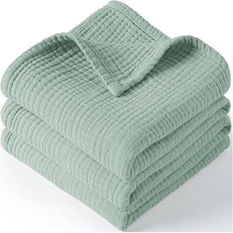 Premium Muslin Baby Blanket: Comfort and Breathability for Sweet Dreams