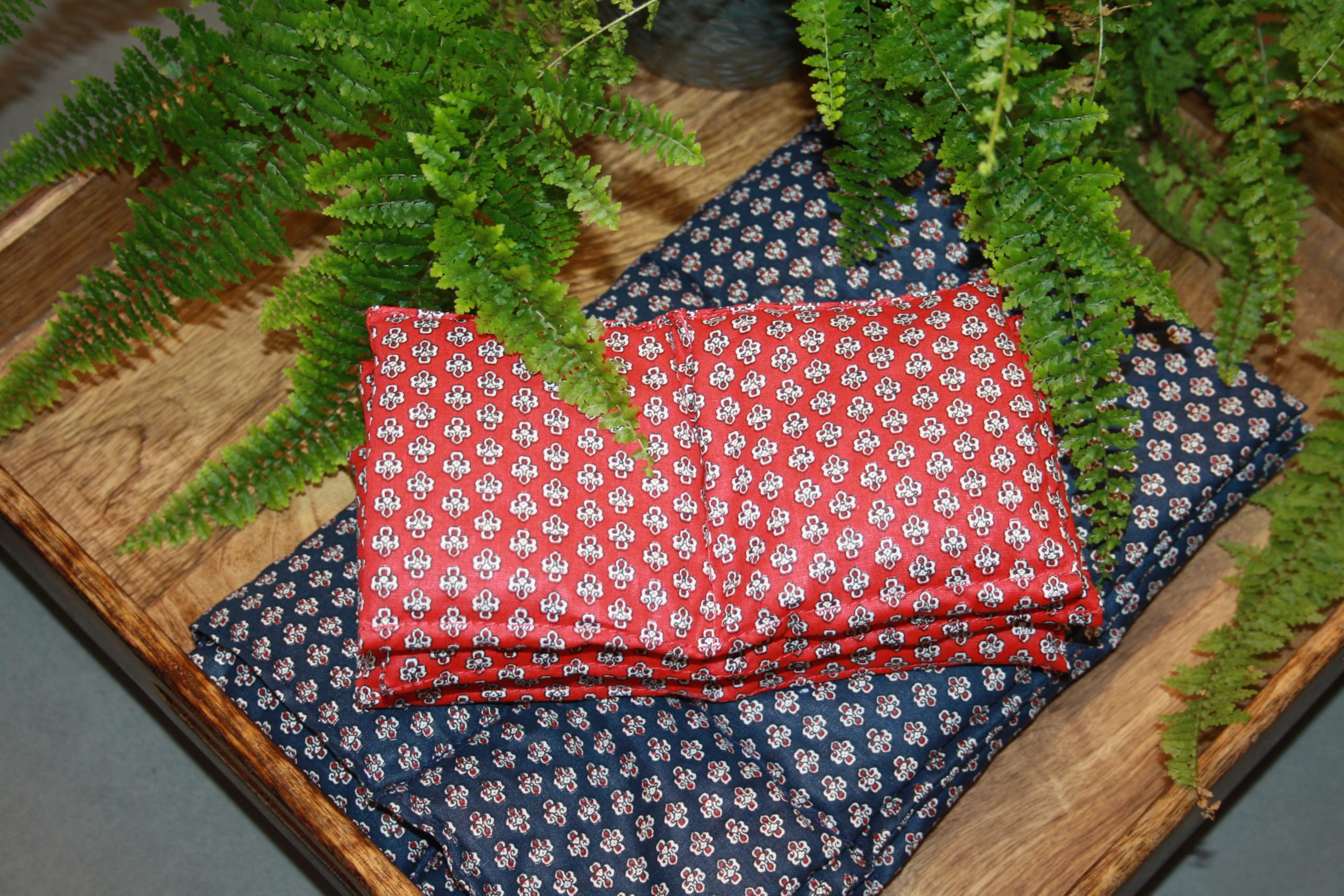 Doppelpack * 2 Hochwertige Körnerkissen * 100% Baumwolle * Bio-Weizen * Größe L (ca. 60x20cm) * Universell einsetzbar * Mikrowelle * Schmerzlinderung * Geschenkbox