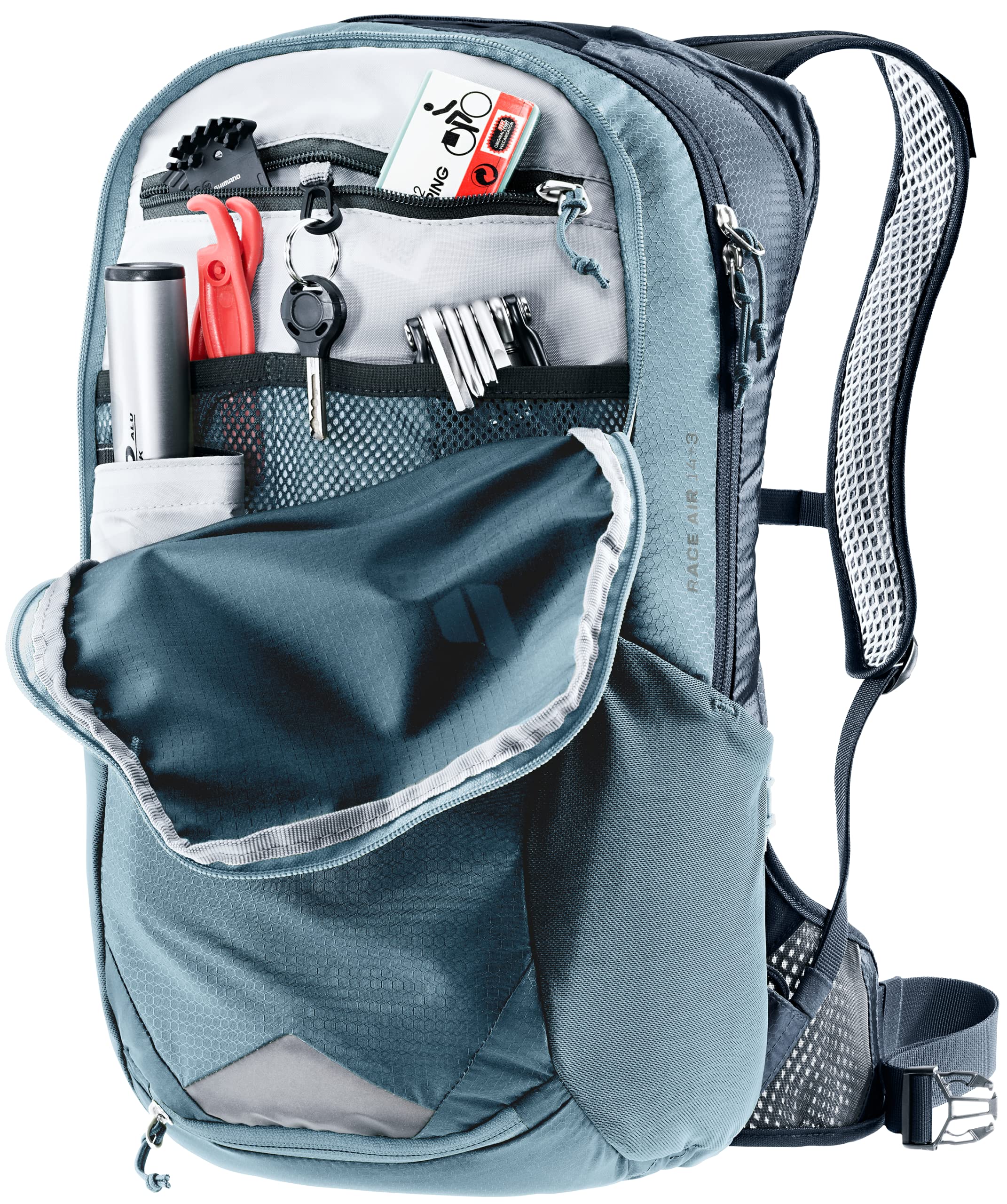 Deuter Race Air 14+3 Zaino per bicicletta Unisex - Adulto (Pacco da 1)