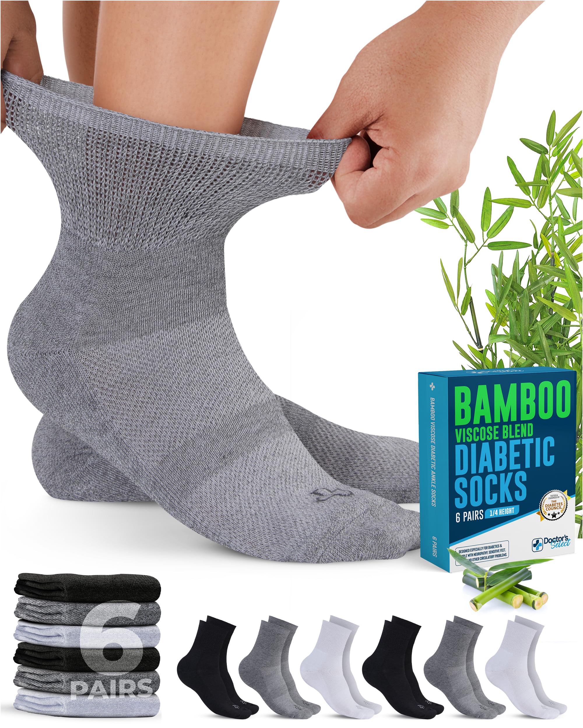 Bamboo Viscose Diabetic Socks