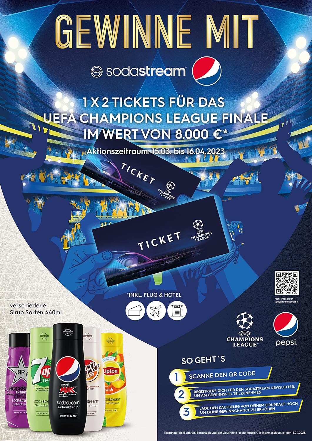 SodaStream - Pepsi Syrup - 440ml
