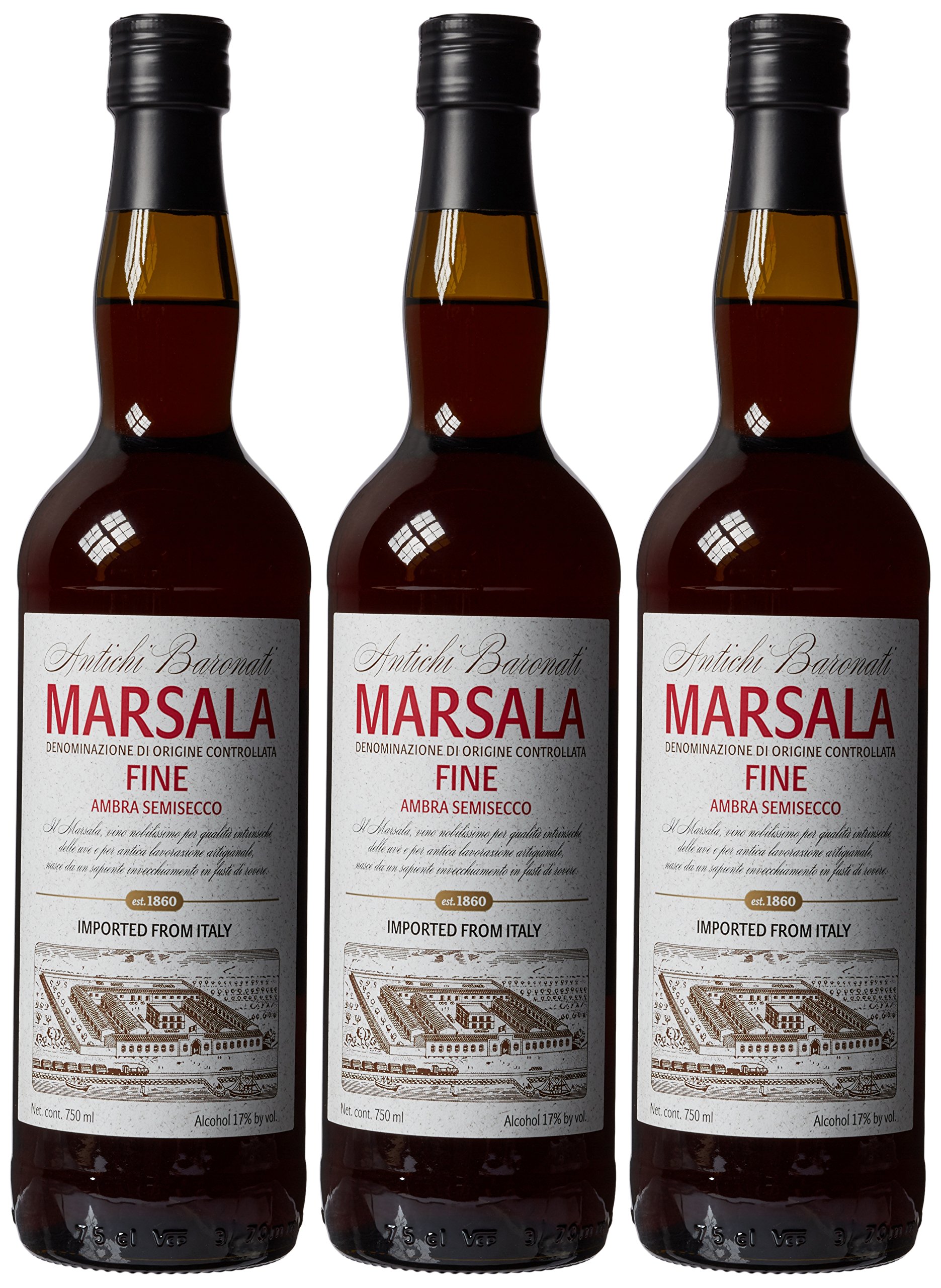 Antichi Baronati Marsala DOC Fine trocken (3 x 0.75 l)