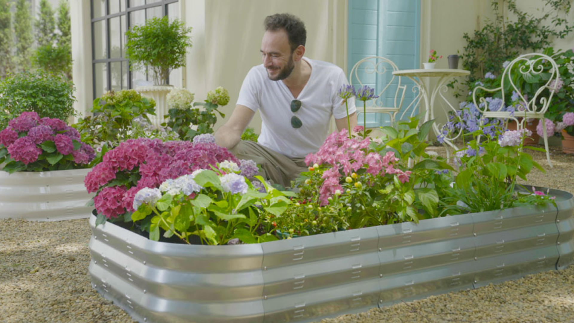 Amazon.com: Colorfulbeetle Galvanized Raised Garden Bed Kit, Large