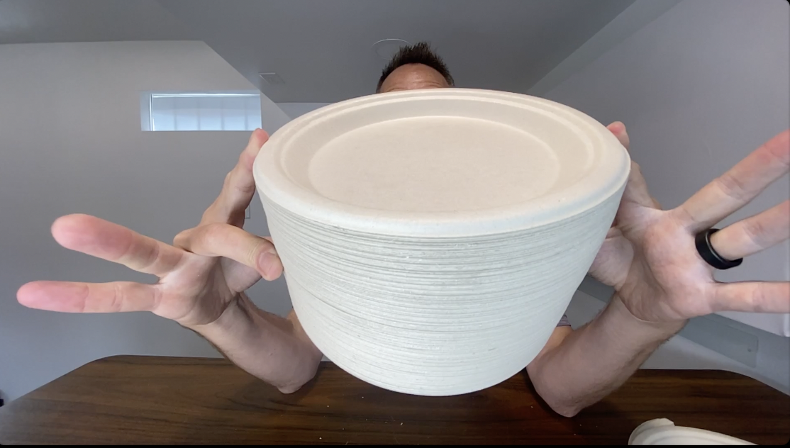 Best Paper Plate? | Joyfulocean Compostable Disposable Plate