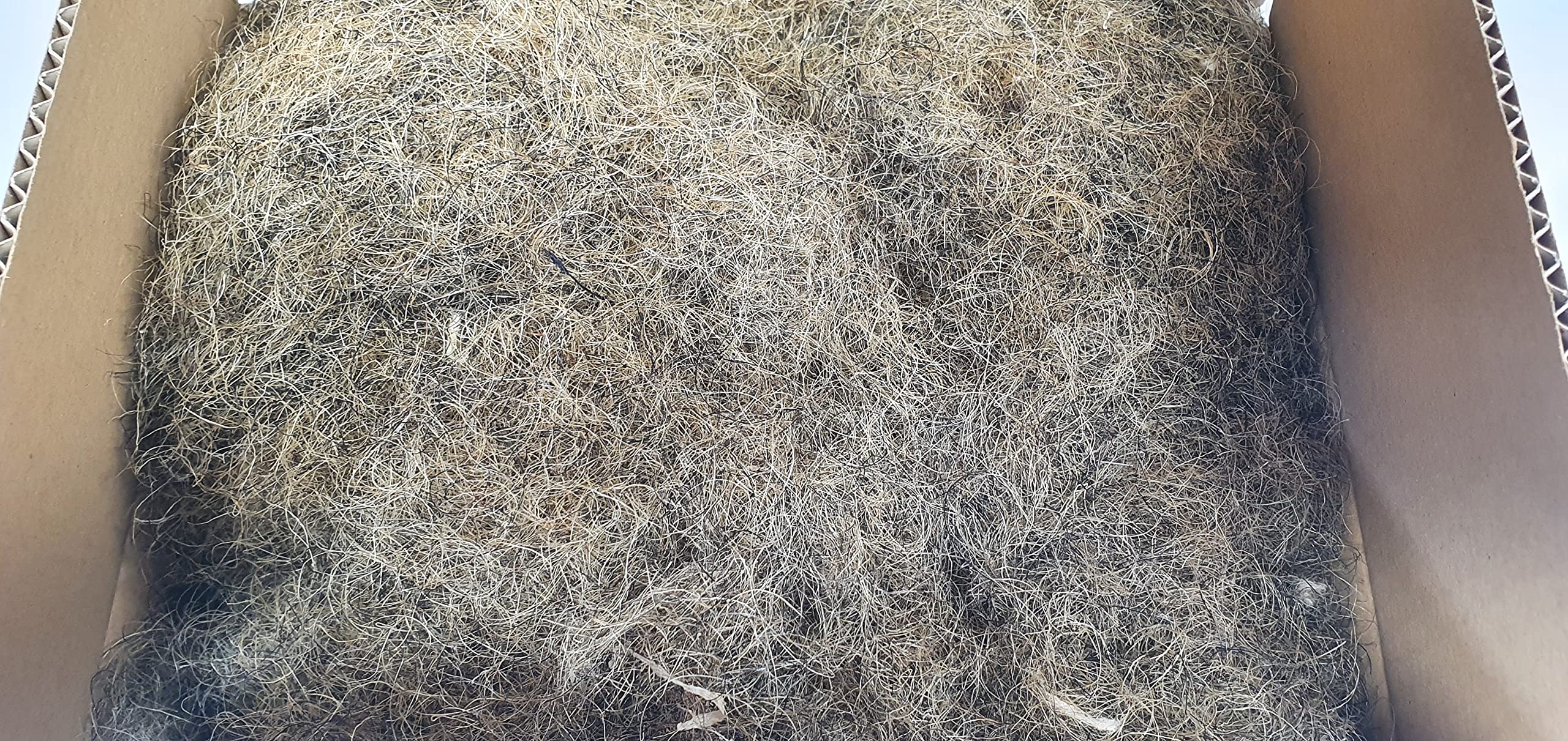 Horse Hair Stuffing 500g Animal Traditional Padding Filling for Furniture Upholstery