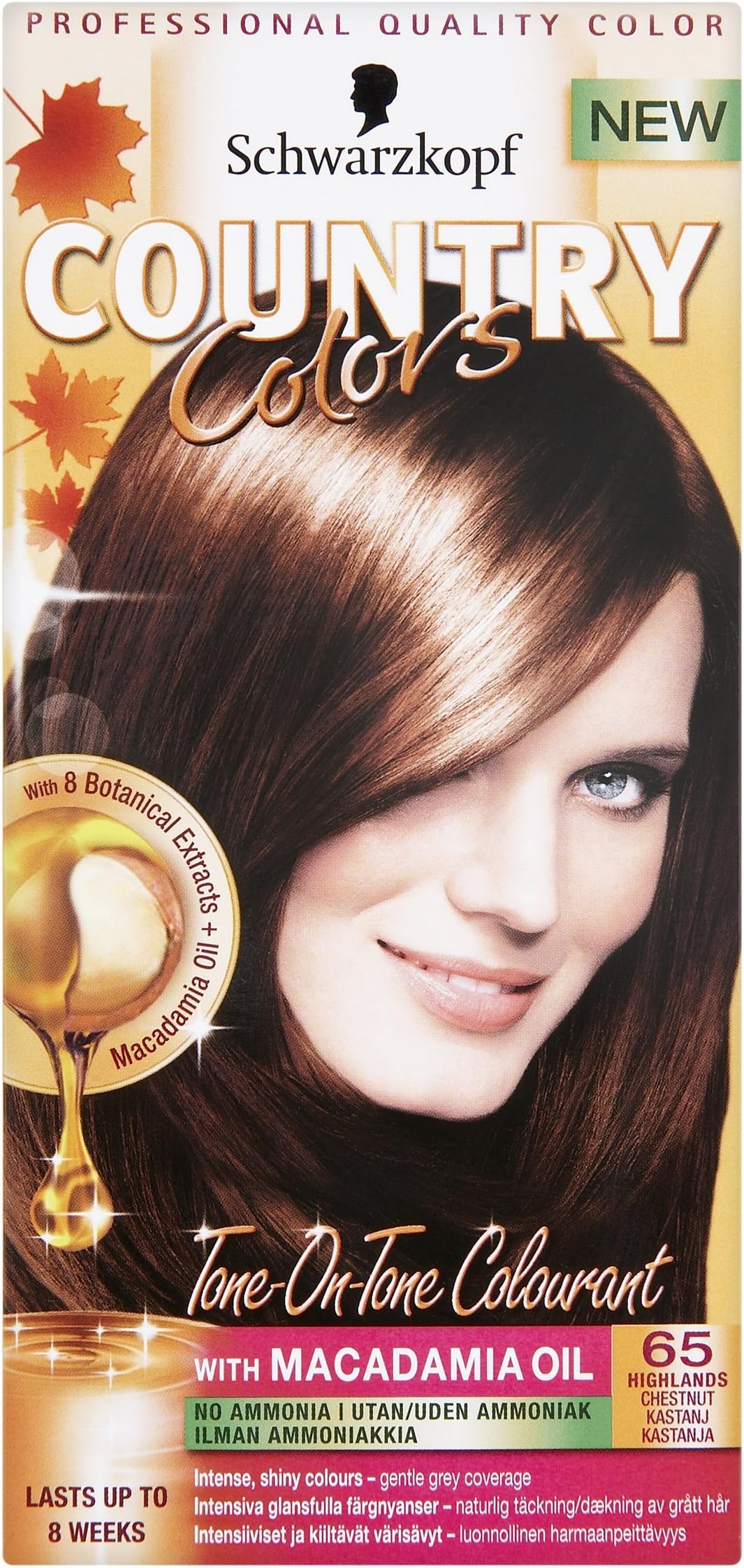 Schwarzkopf Country Colors 65 Highlands (Pack of 3)