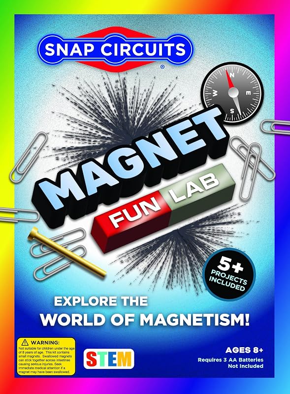 Magnet Fun Lab | Juguete STEM | Ciencia para niños y niñas | Más de 8 años