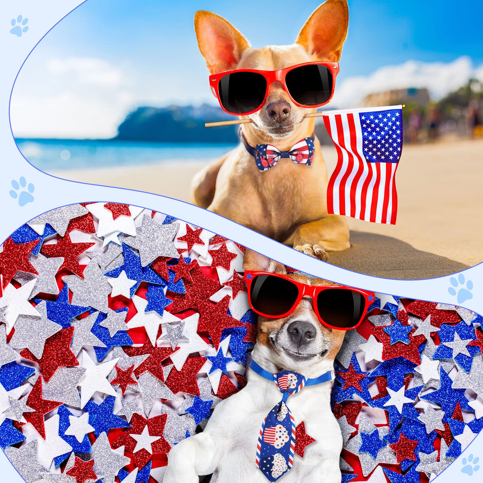 Dog Collar Dog 4th Of July Clothes 4th July Pet Costume