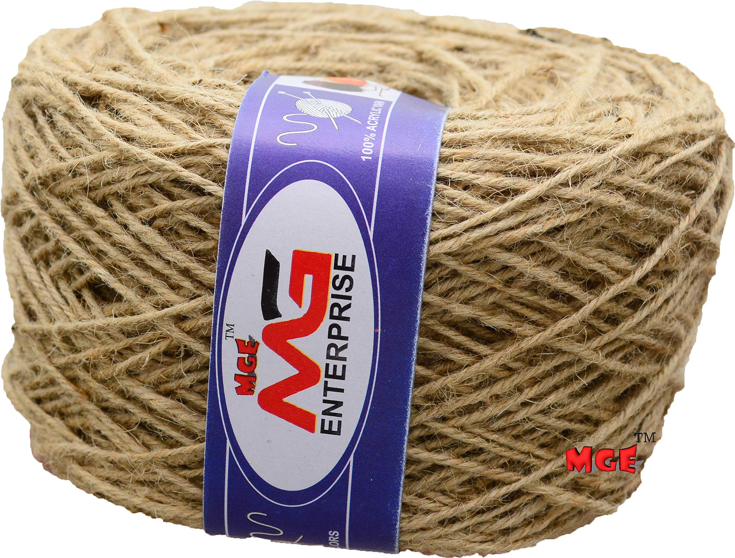 NSB Jute Twine String 250 mtr 2 Ply Strong Thick Jute Rope 820 feet 2