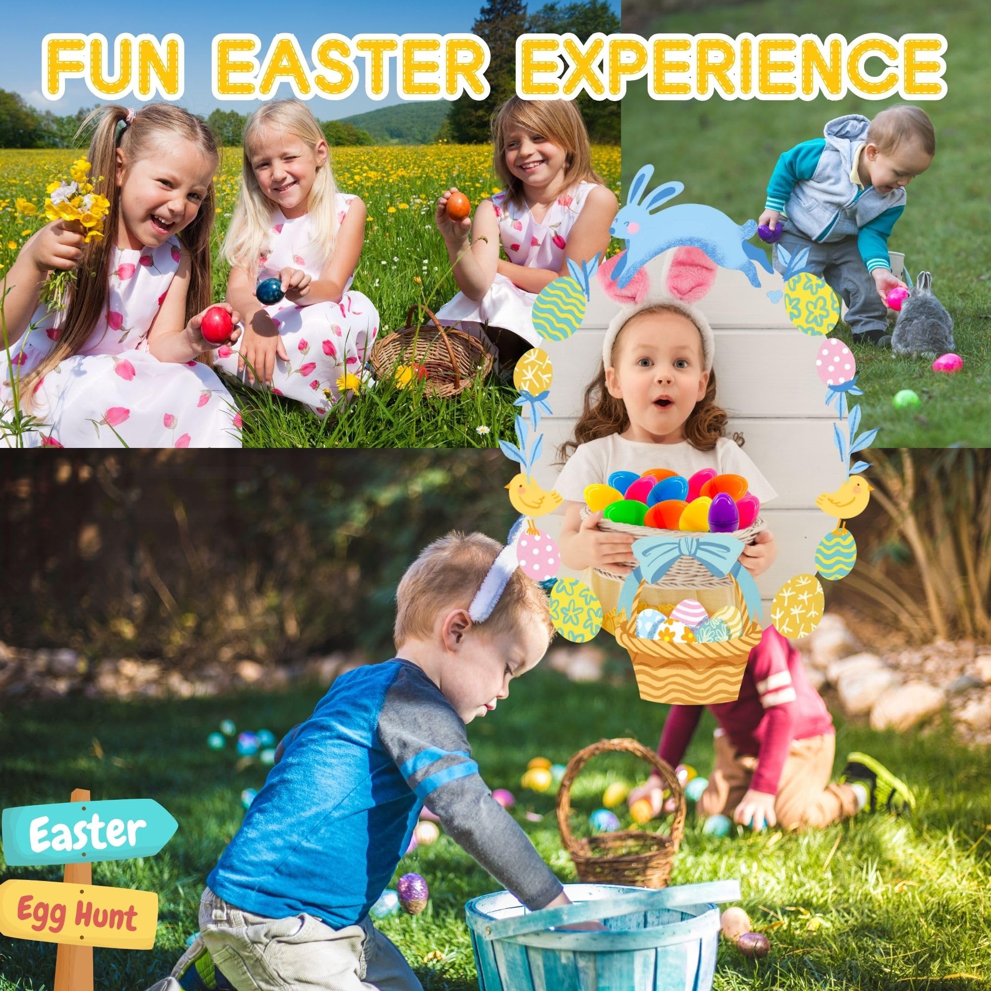 Uova Di Pasqua Preriempita Con 24 Pezzi Di Mini Mochi Toys, 24 Pezzi Uova Di Plastica Colorate Piene Di Giocattoli,Antistress Mochi Toys, Caccia All'Uovo Di Pasqua,Regalo Bambini Pasqua