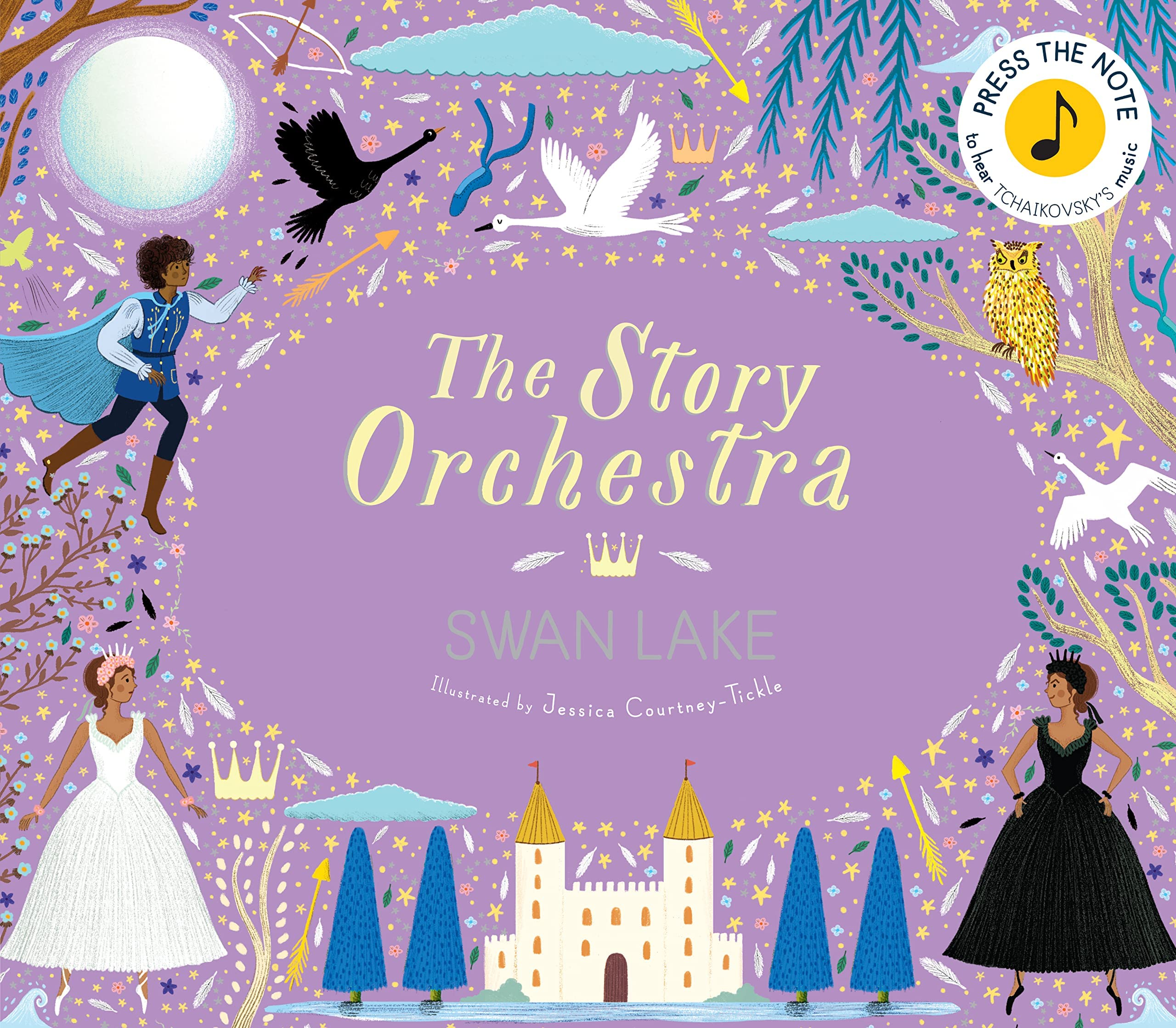 The Story Orchestra Collection 3 Books Set By Jessica Courtney Tickle (Swan Lake, Carnival of the Animals, The Magic Flute)