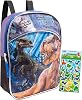Jurassic World Mini Backpack Bundle ~ 11 Inch Jurassic World School Supplies Dinosaur Backpack with Stickers Dinosaur School Supplies