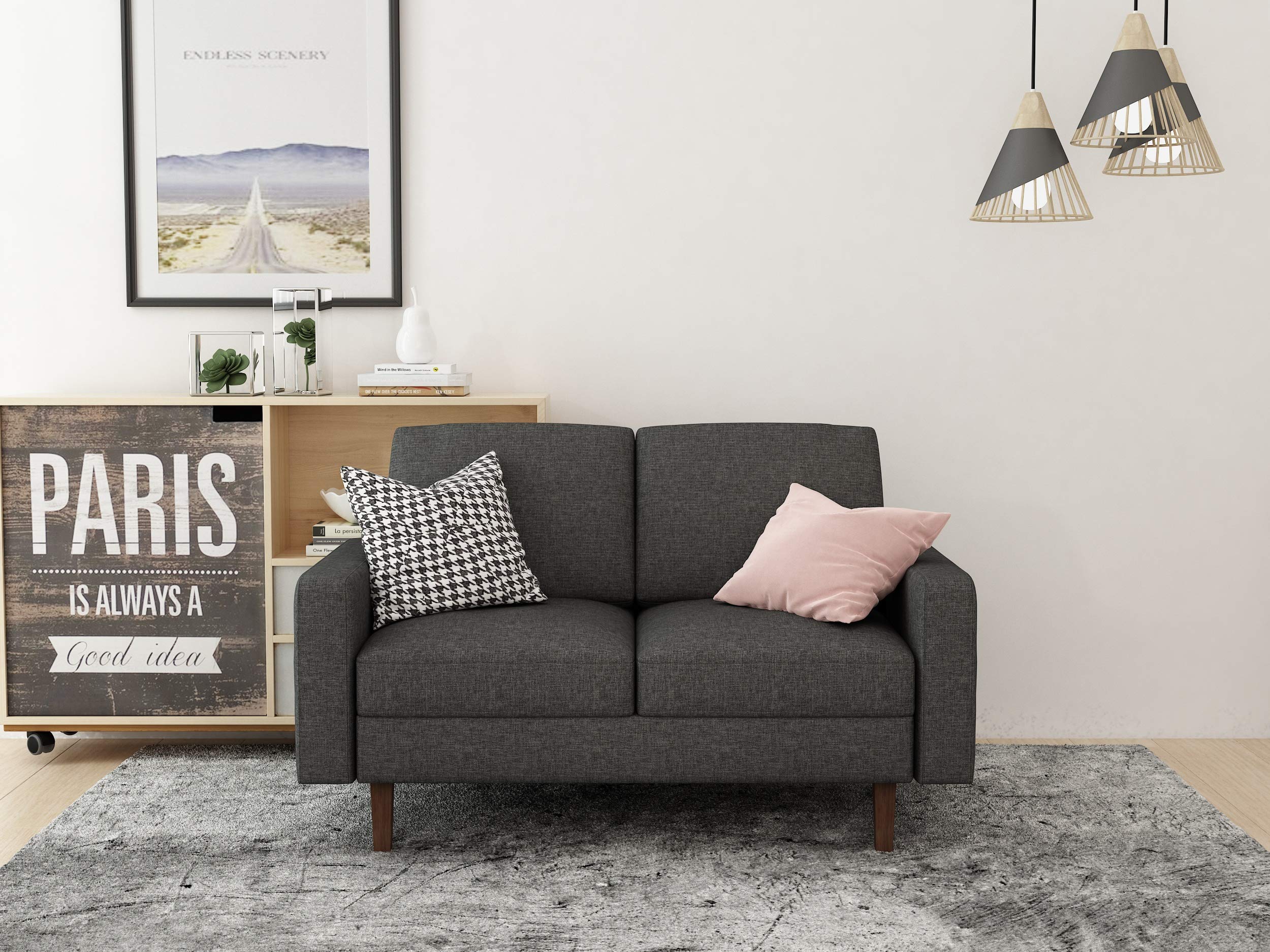 Amazon.com: Container Furniture Direct Squared Mid Century Modern