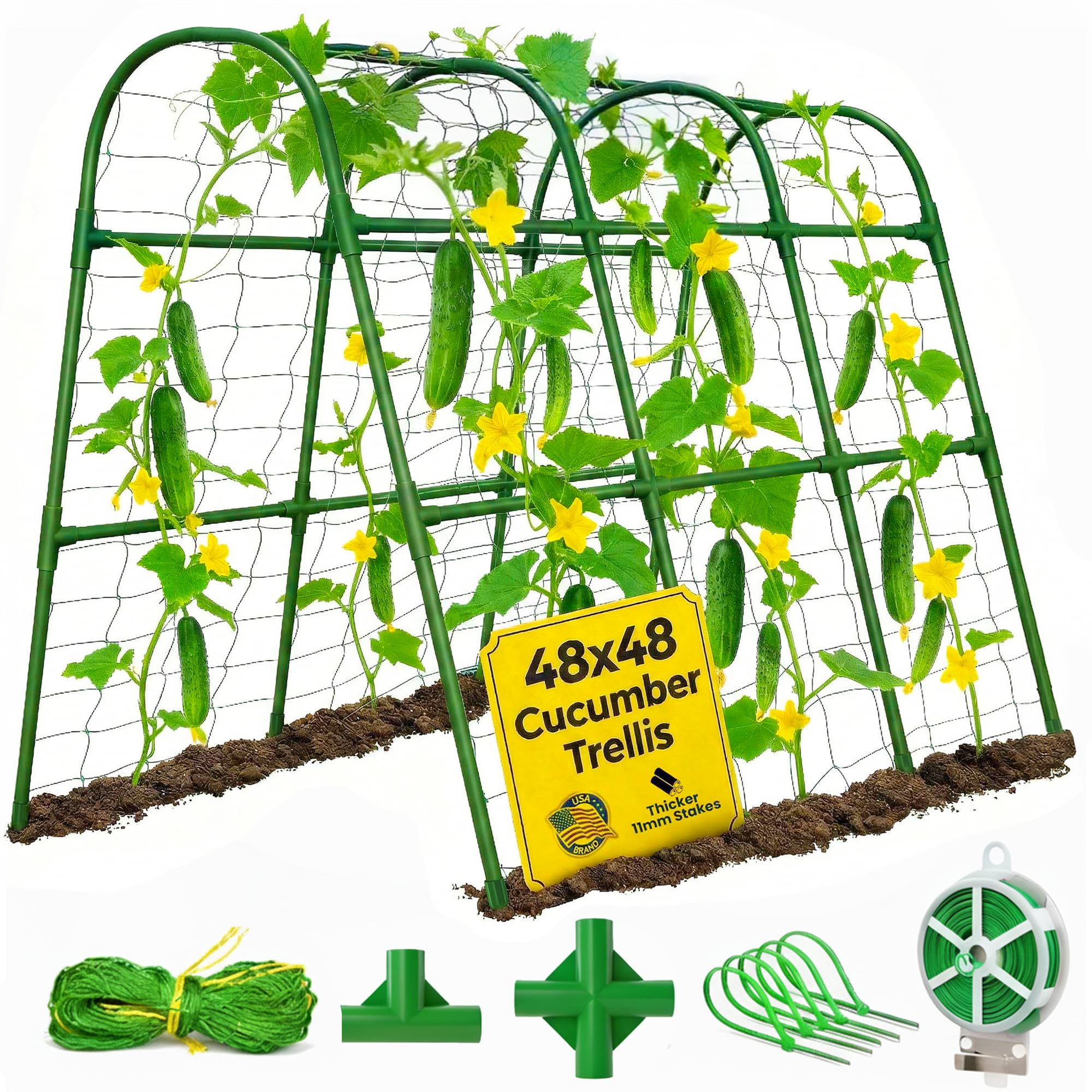 Growia 48x48 in U-Shape Trellis