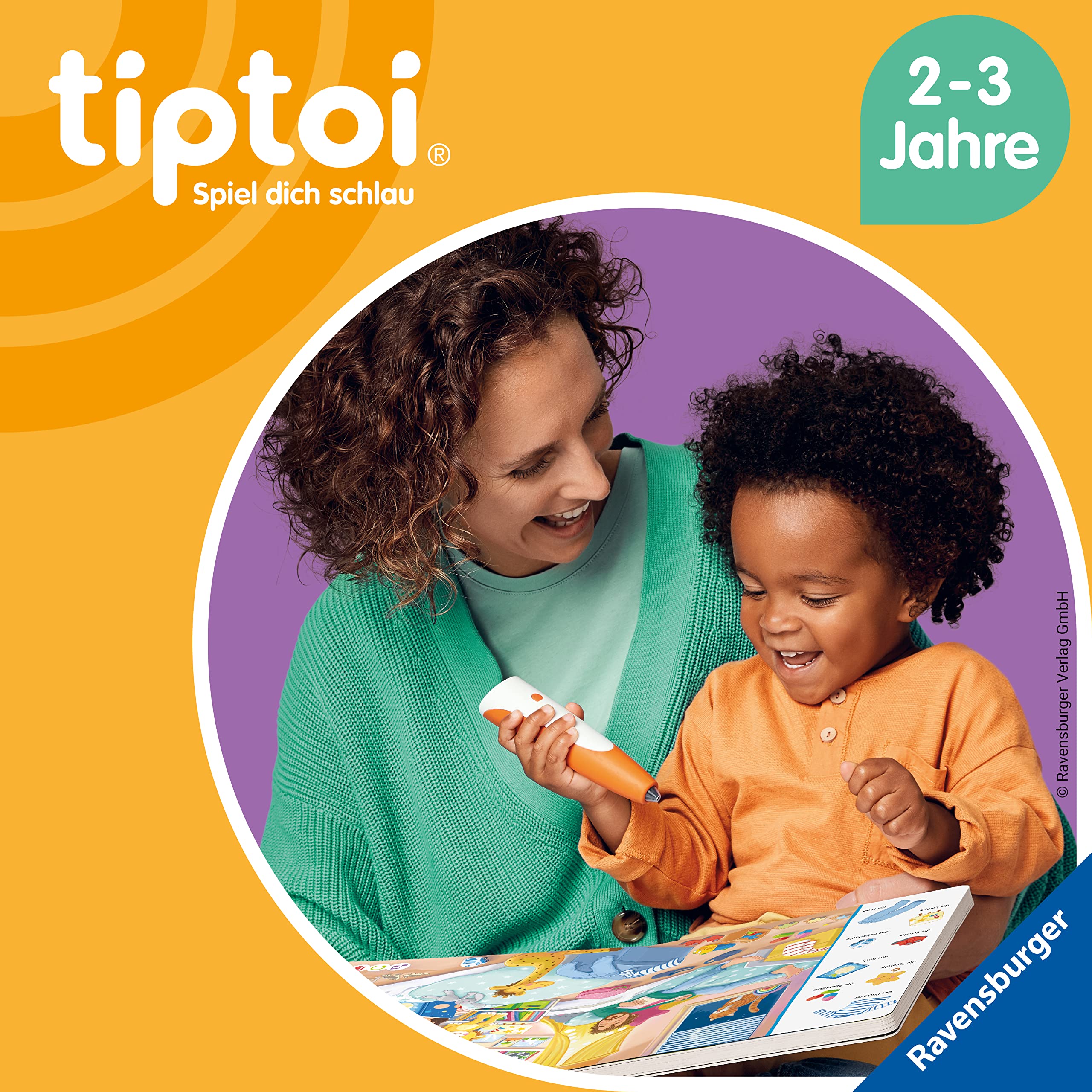Ravensburger tiptoi Starter-Set 00112 Stift und Bilderbuch Suchen und Entdecken Meine Welt Lernspiele für Kinder ab 2 Jahren