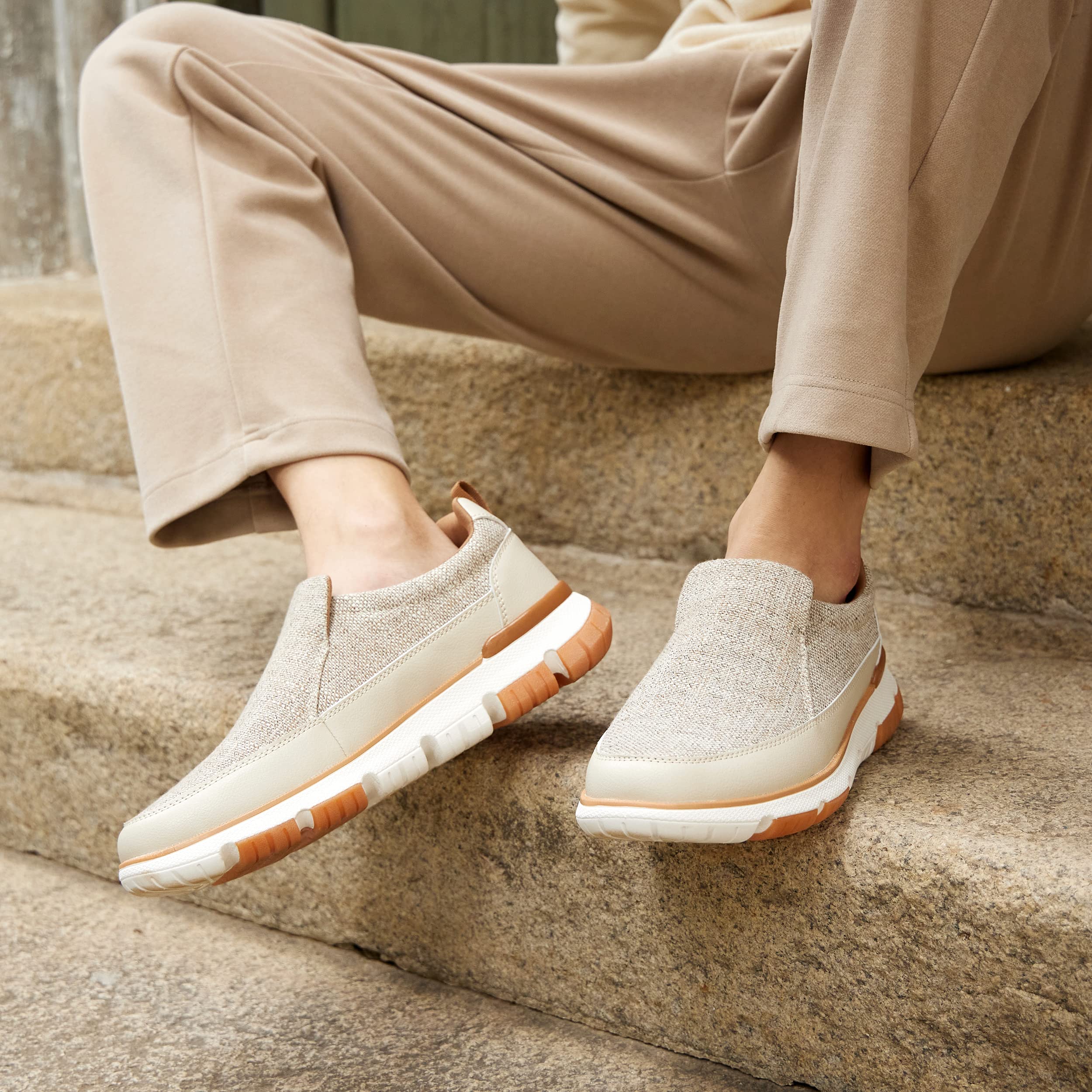 XPACS Orthopedic Sneakers for Achilles Tendon, Breathable Shoes with