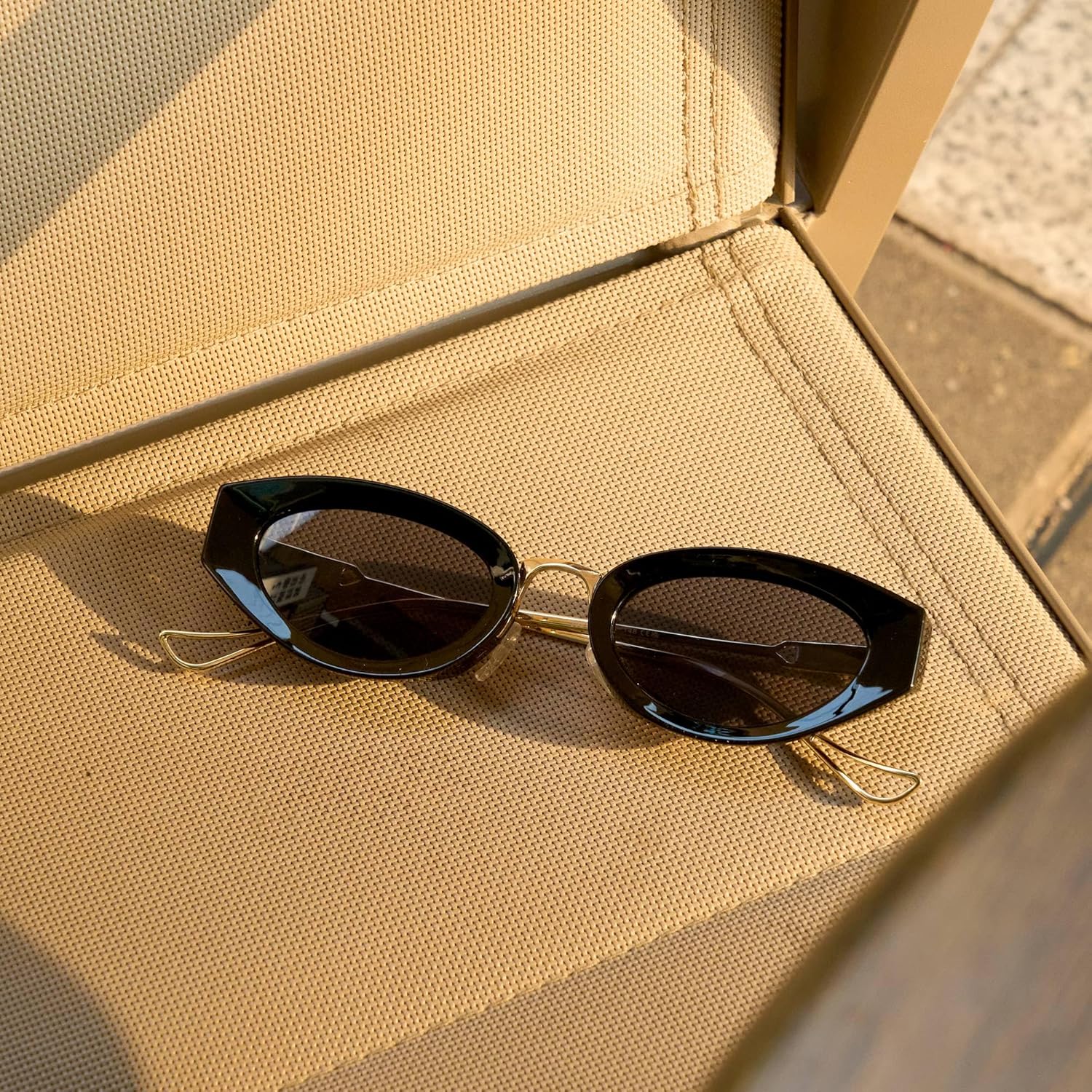 Cyxus Cat Eye Sunglasses for Women, Trendy Sunglasses Womens UV Protection for Driving, Outdoor, Daily Use - Image 8