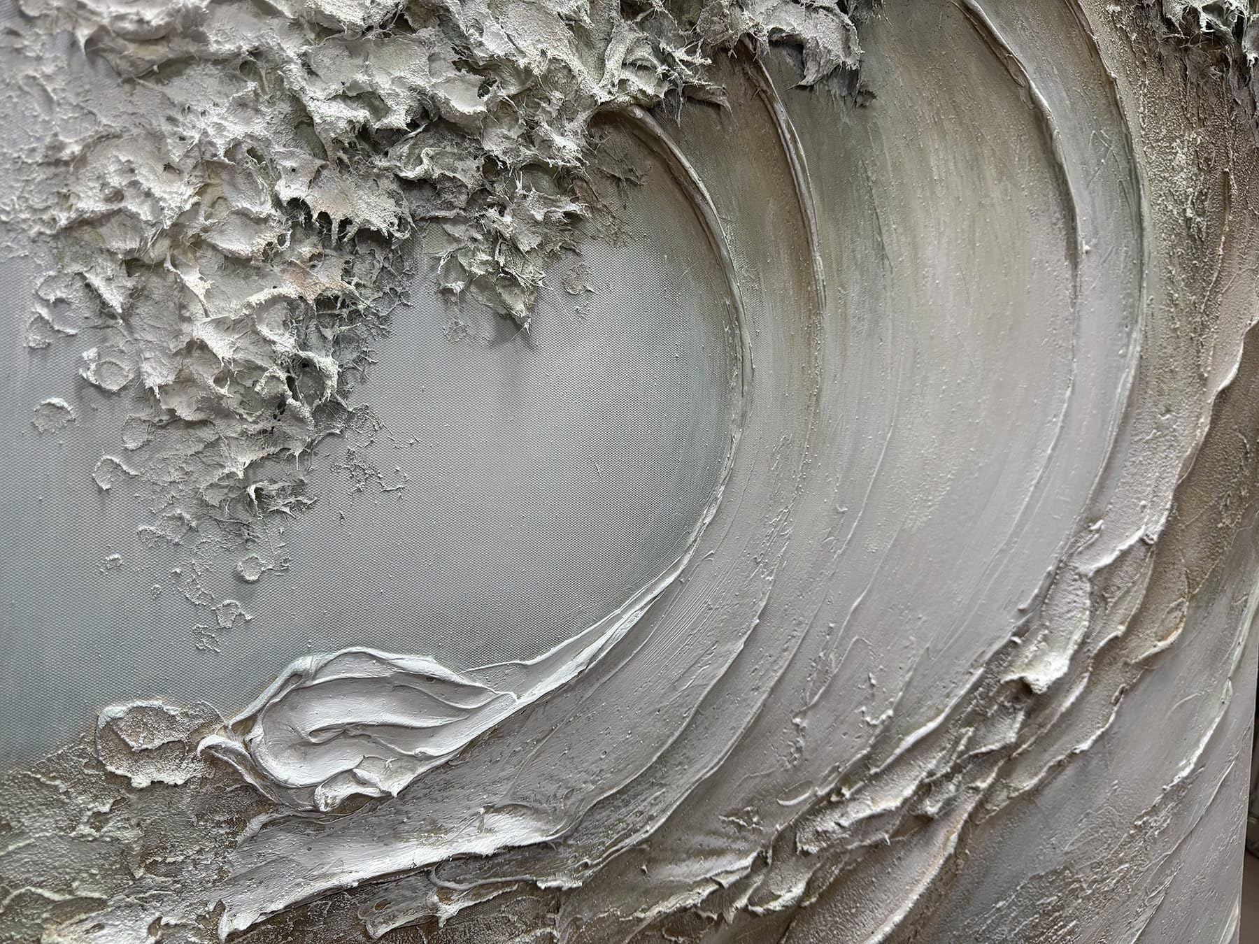 Amazon.com: V-inspire 3D Textured Ocean Wave Canvas Wall Art, 30 x