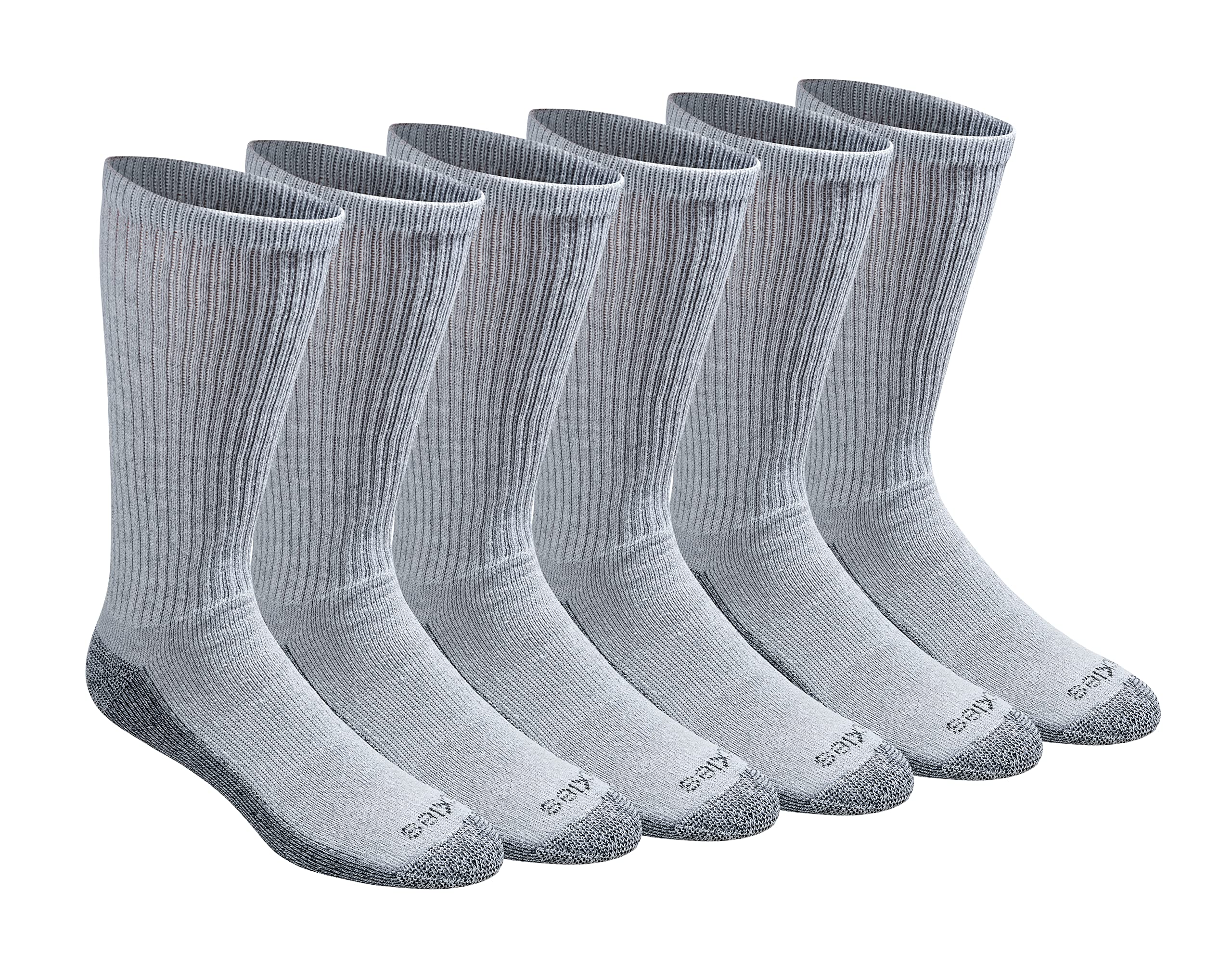 Dickies Men's Multi-Pack Dri-tech Moisture Control Boot-Length Socks