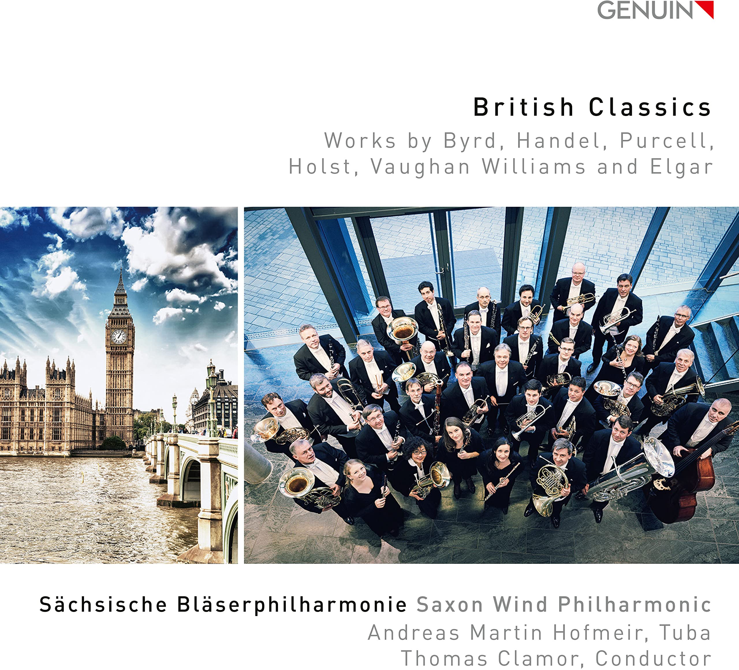 British Classics: Works by Byrd, Handel, Purcell, Vaughan Williams, Holst and Elgar
