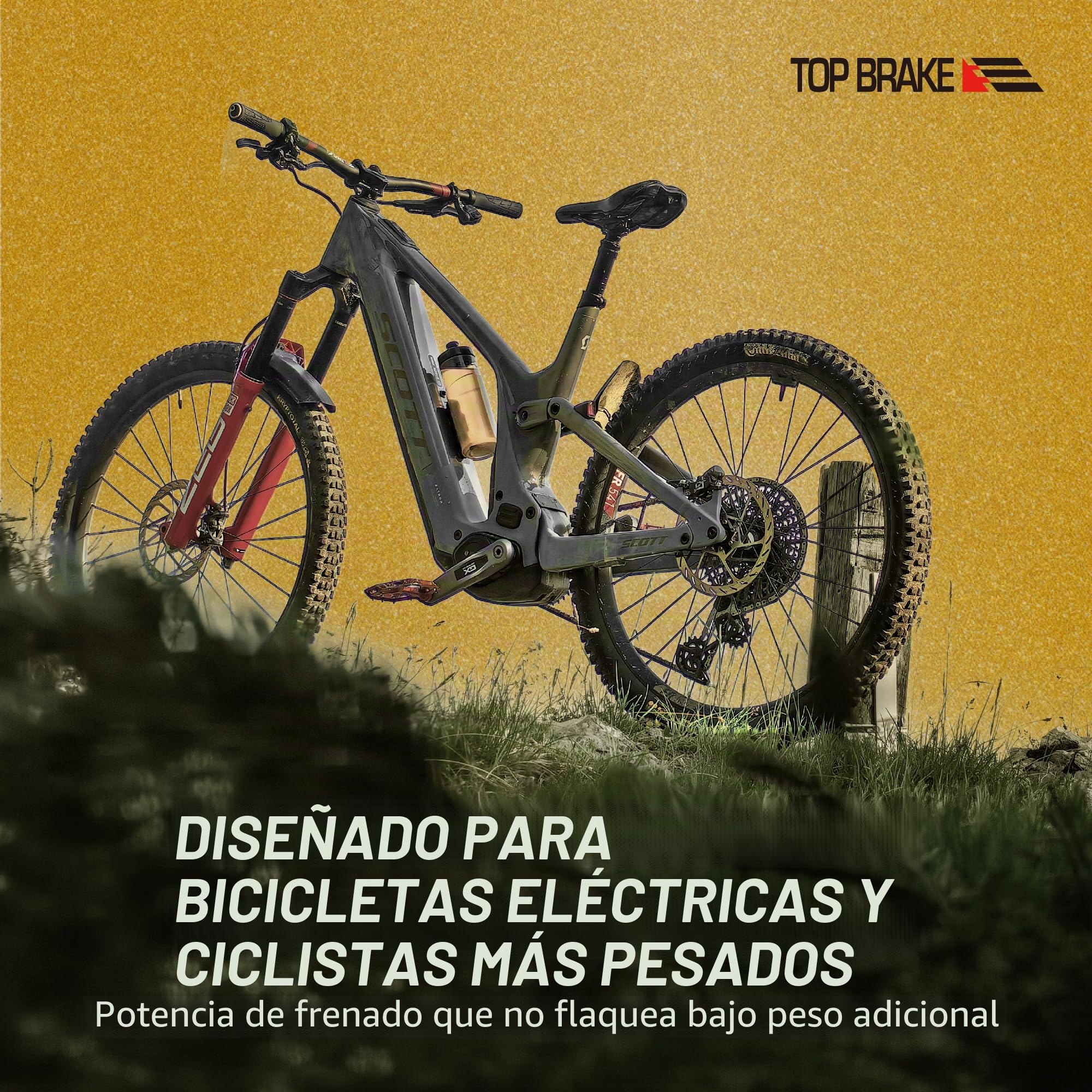 TOP BRAKE Pastillas de Freno de Disco compatibles con MAGURA MT5 MT5e MT7 MT7 Pro MT Thirty | MTB eMTB Trail All Mountain Downhill Enduro | 2026 iF Design Award