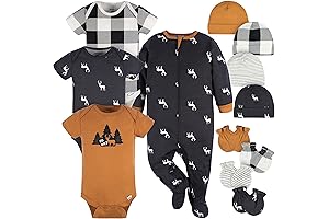 Gerber Baby Boys & Girls Layette Gift Set, Baby Shower & Hospital...