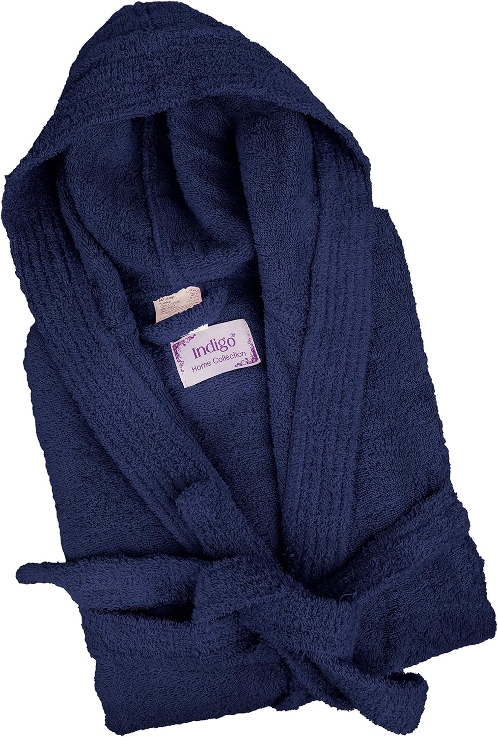 Bliss Casa Unisex Hooded Bathrobe 100 Cotton, Super Soft, Highly