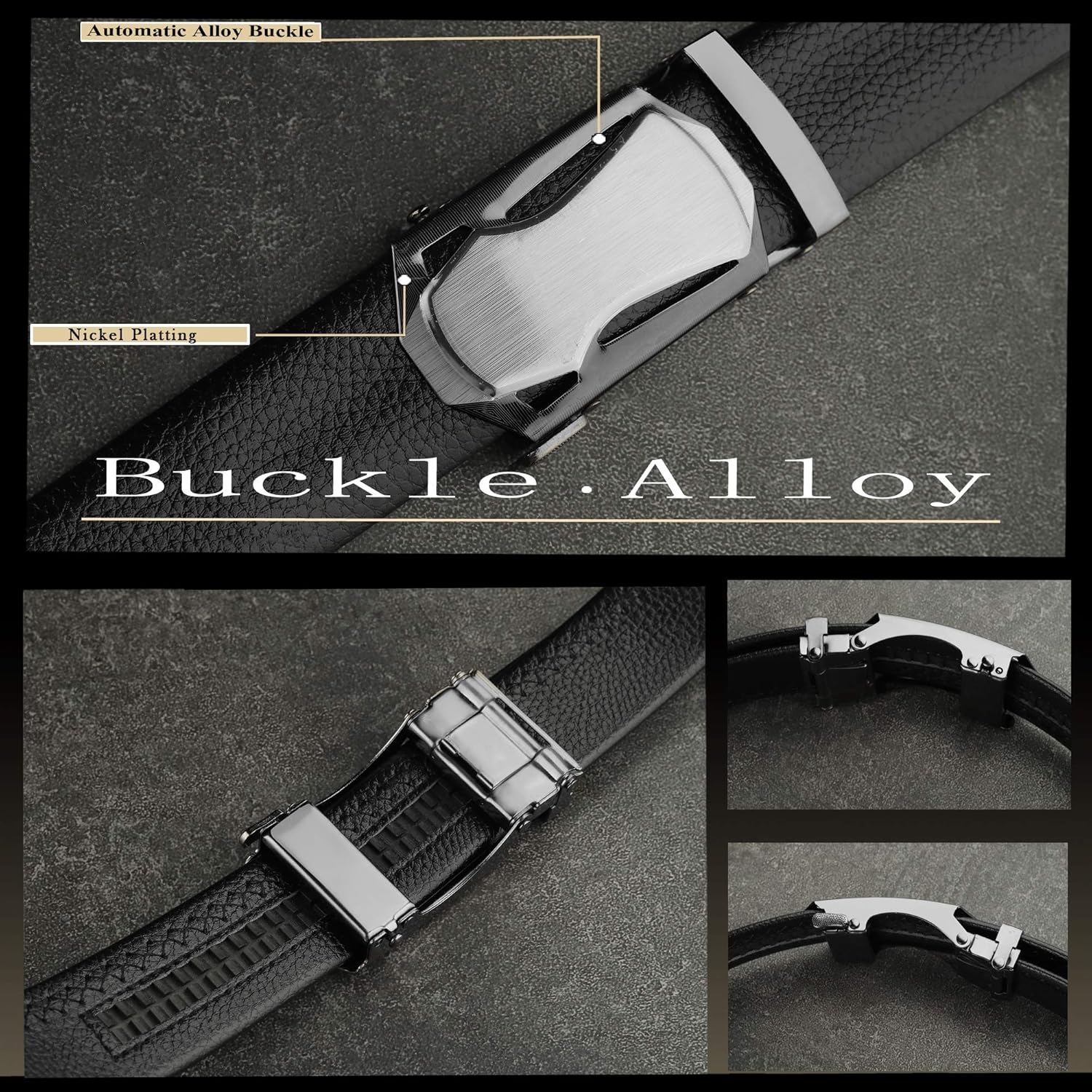 ZORO Men’s PU Leather Belt