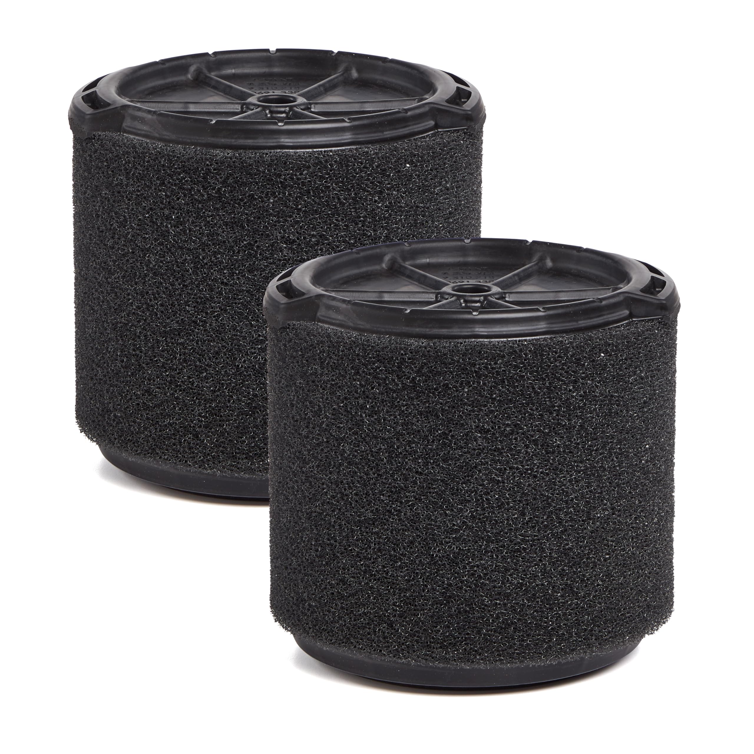 WORKSHOP Wet/Dry Vacs Vacuum Filters WS14045F2 Foam Filter For Wet/Dry Vacuum Cleaner (2 Pack Wet Application Foam Filters) For WORKSHOP 3-Gallon To