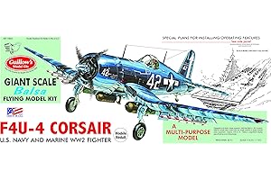 Guillow's Vought F4U-4 Corsair: Your Balsa Wood RC Airplane Adventure