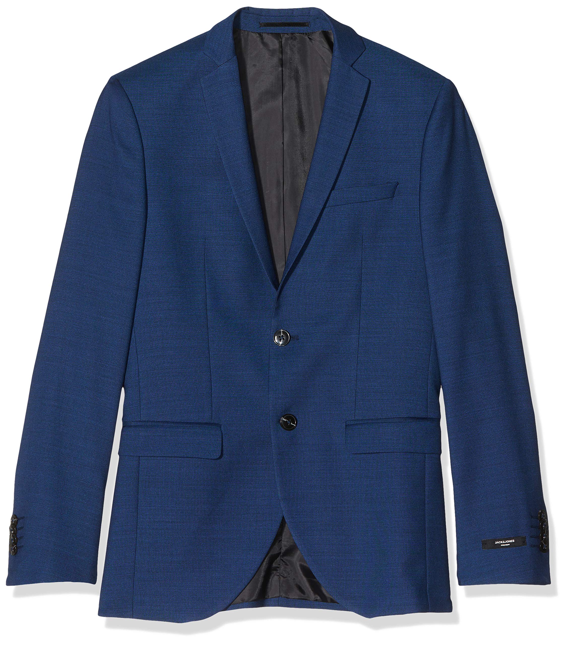 JACK & JONES Men's Jprsolaris Blazer Noos Suit Jacket, Blue (Medieval Blue Medieval Blue, 42