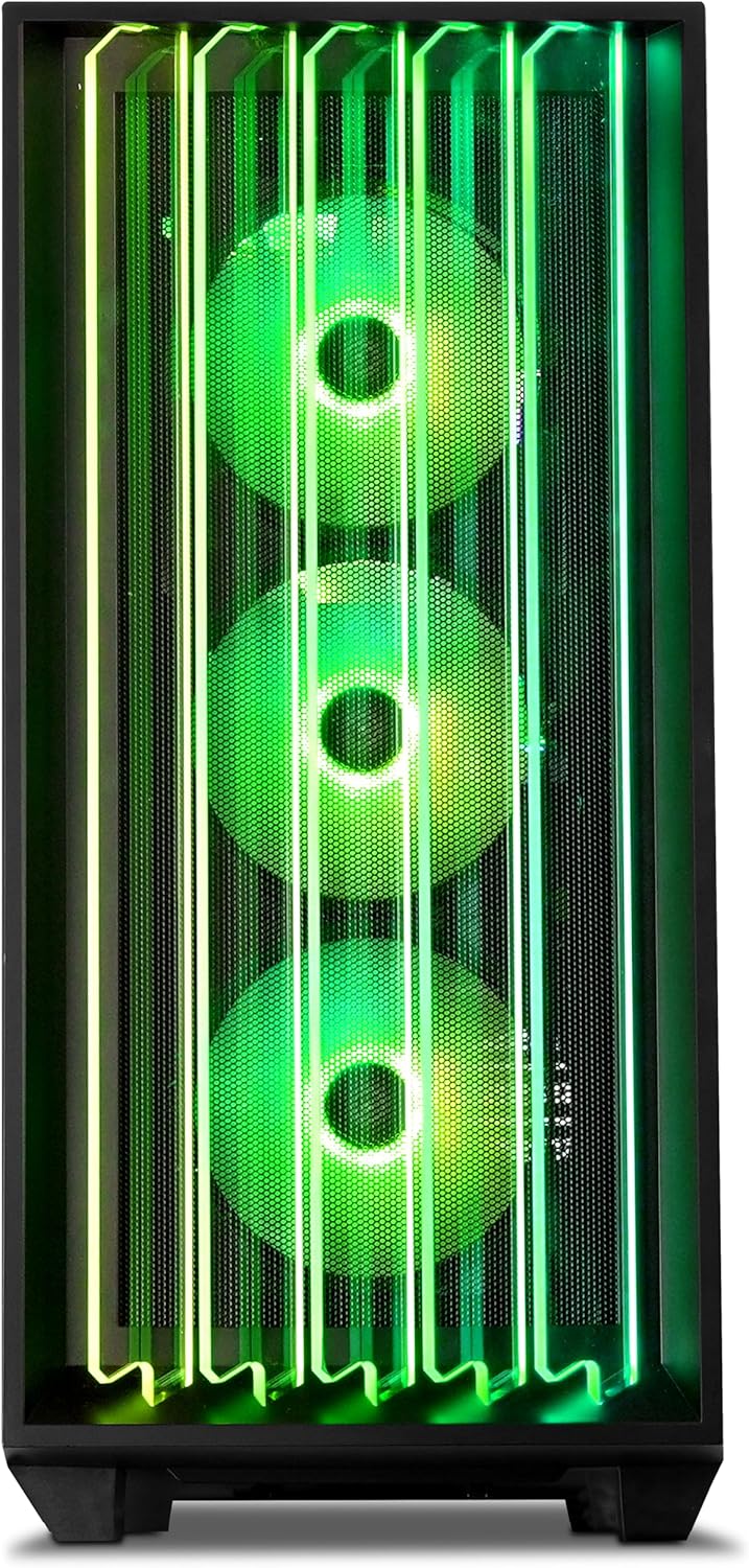 YEYIAN Mirage S Gaming PC Desktop Intel Core Ultra 9 285K 5.7GHz,RTX 5080 16GB GDDR7, 32GB DDR5 6000, 2TB NVMe Gen4 SSD,INTEL Z890 MB,AIO 360mm Liquid Cooled,Pre Built AI PC Tower Win 11 Home VR Ready